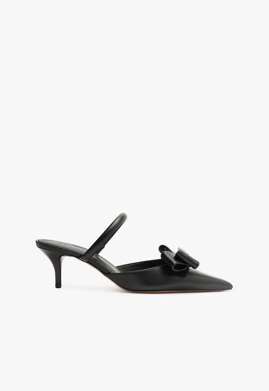 Diane Pump Pumps WINTER 23 5 Black Nappa Leather - Schutz Shoes