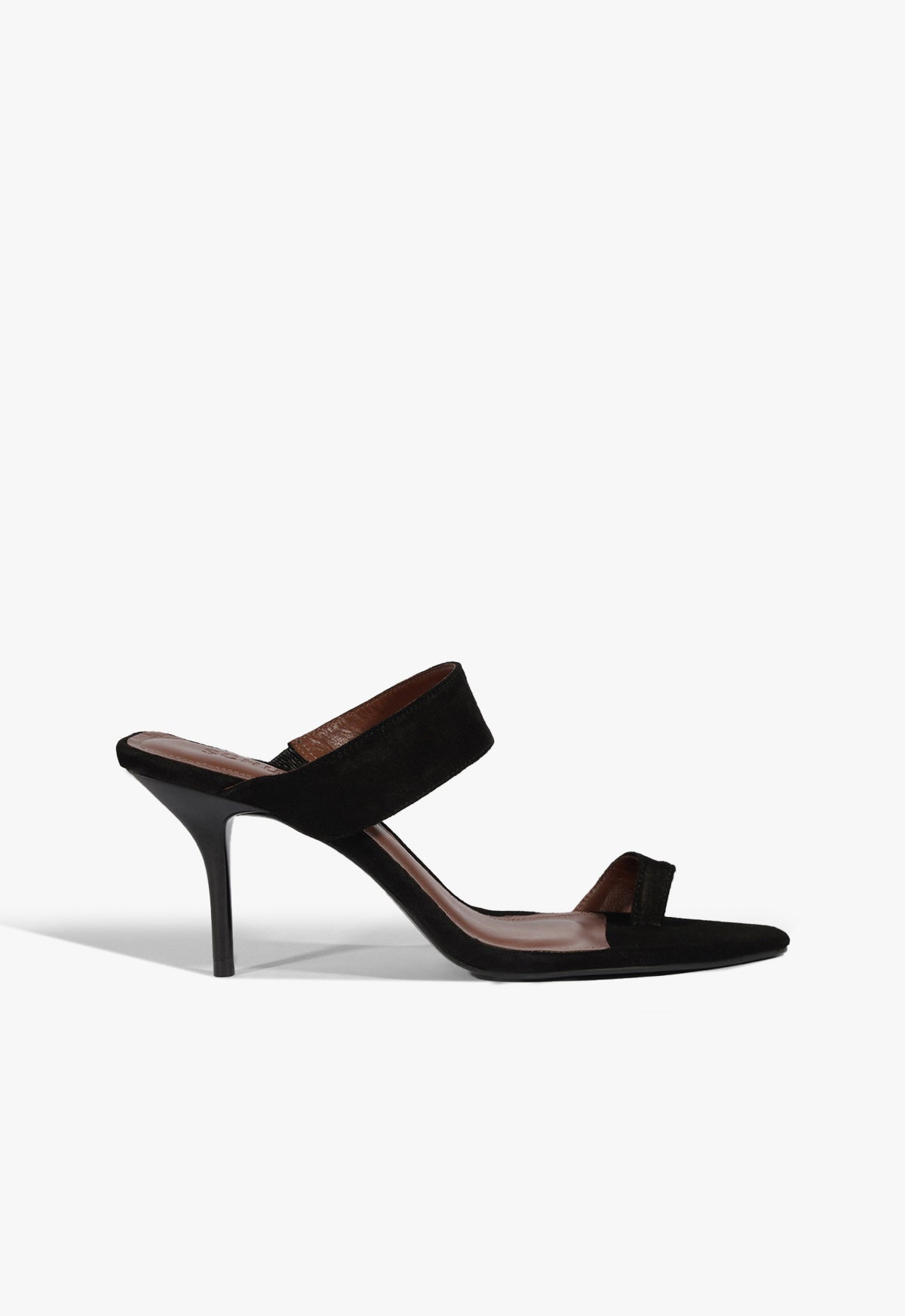Melina Suede Sandal FALL 25 5 Black Suede - Schutz Shoes