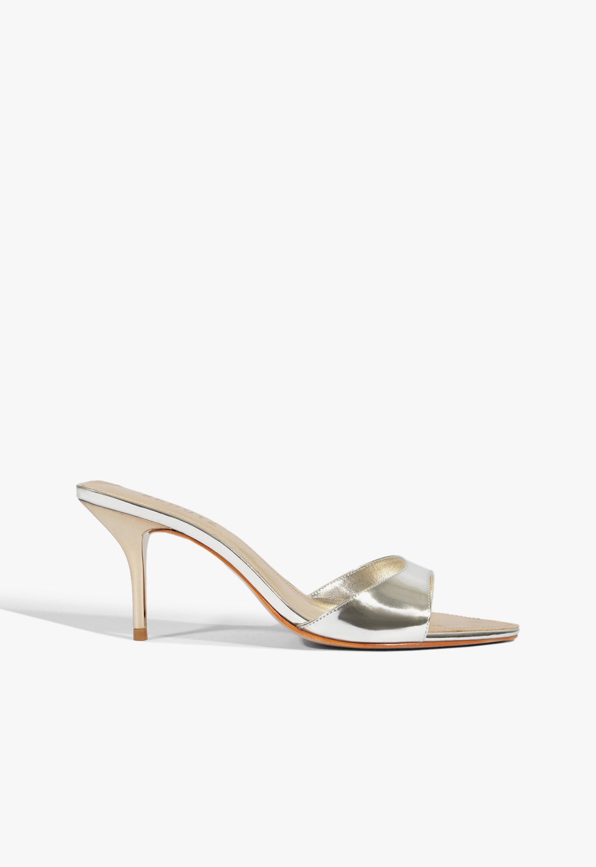 Elodie Metallic Sandal Summer 26 5 Silver Metallic - Schutz Shoes