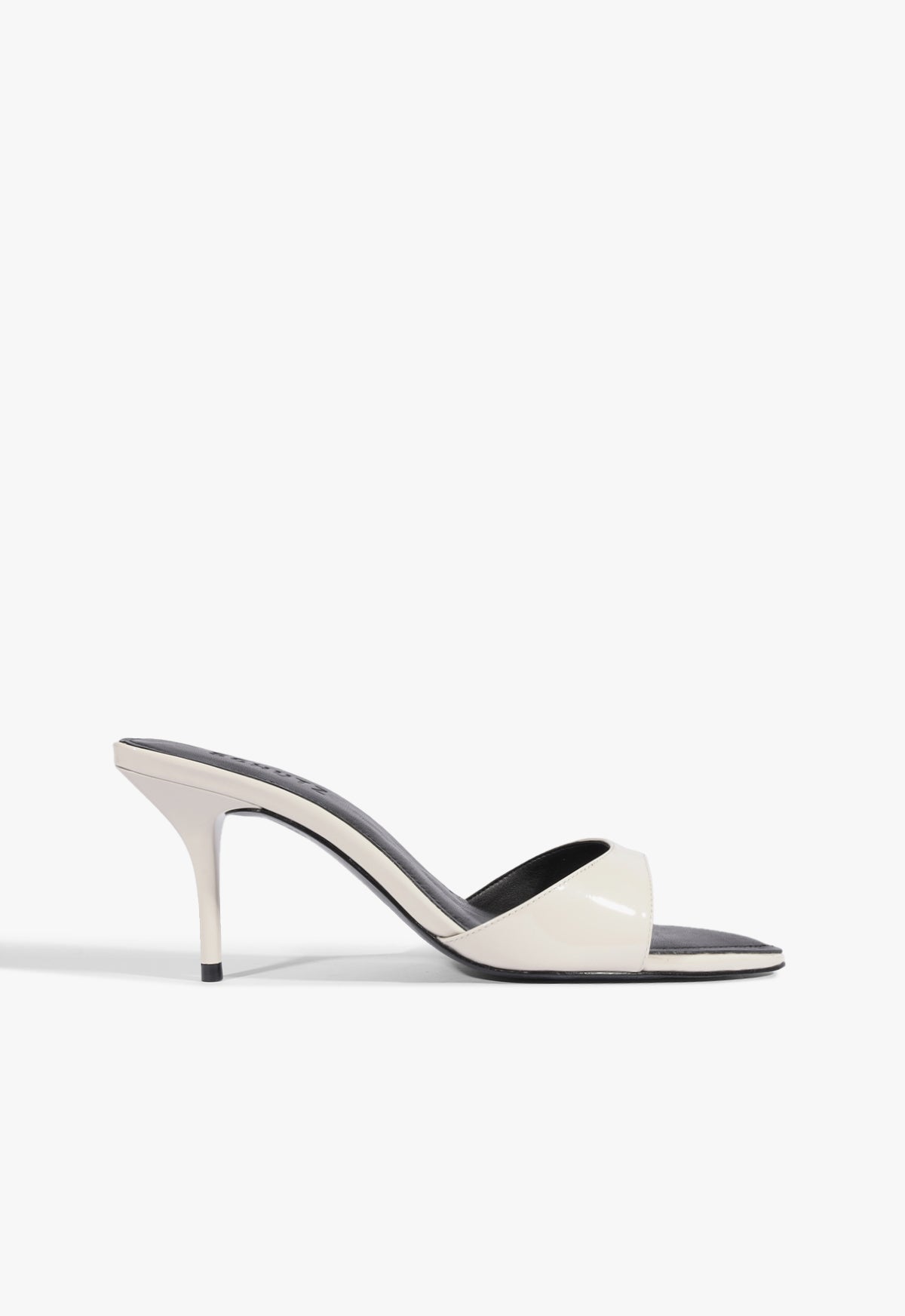 Elodie Patent Sandal 5 Sugar White Patent - Schutz Shoes