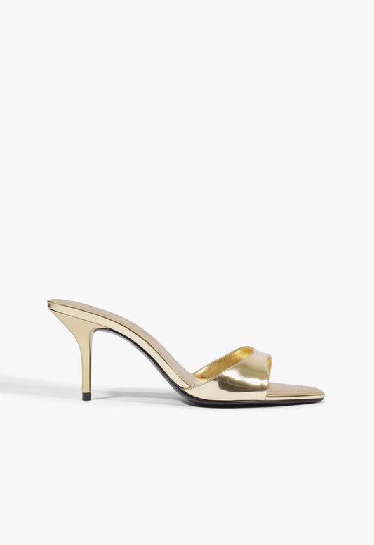 Elodie Metallic Sandal 5 Gold Metallic - Schutz Shoes