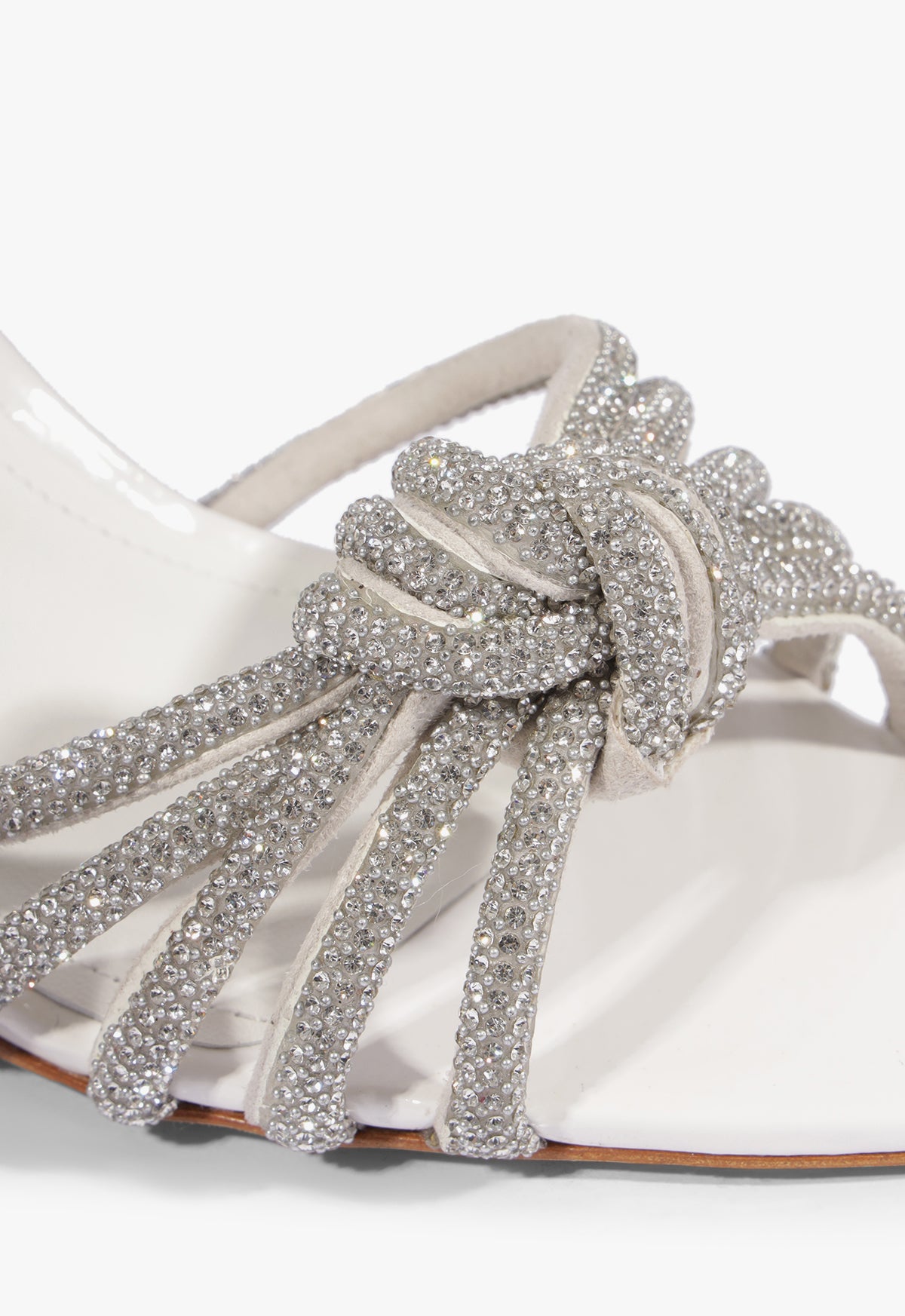 Pearline Leather Stiletto Sandal