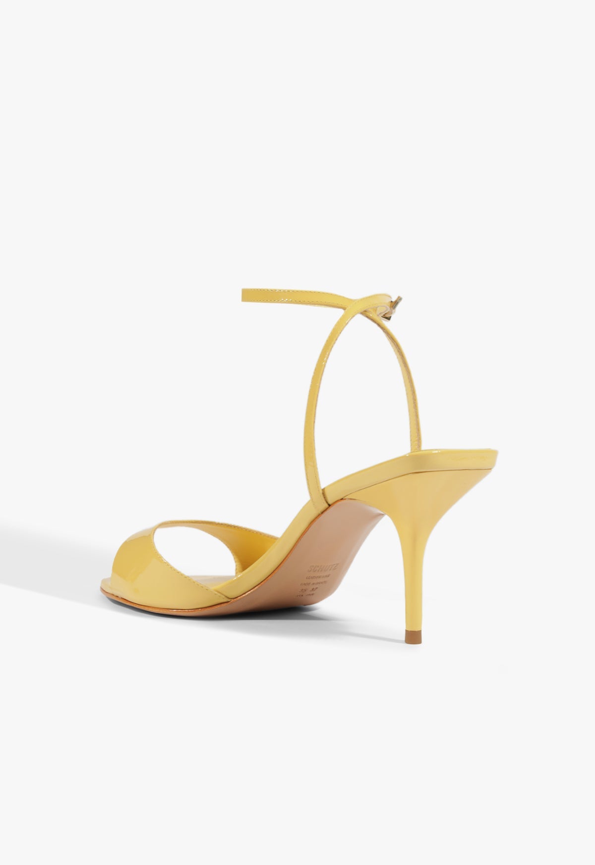Elodie Buckle Patent Sandal - Schutz Shoes