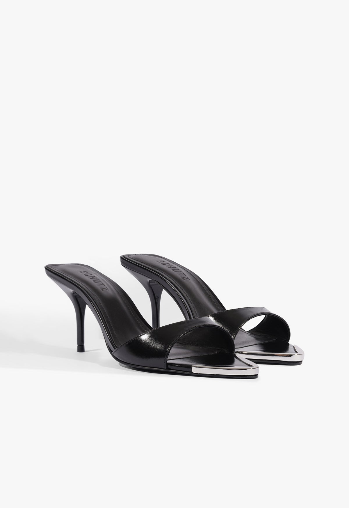 Elodie Chrome Sandal
