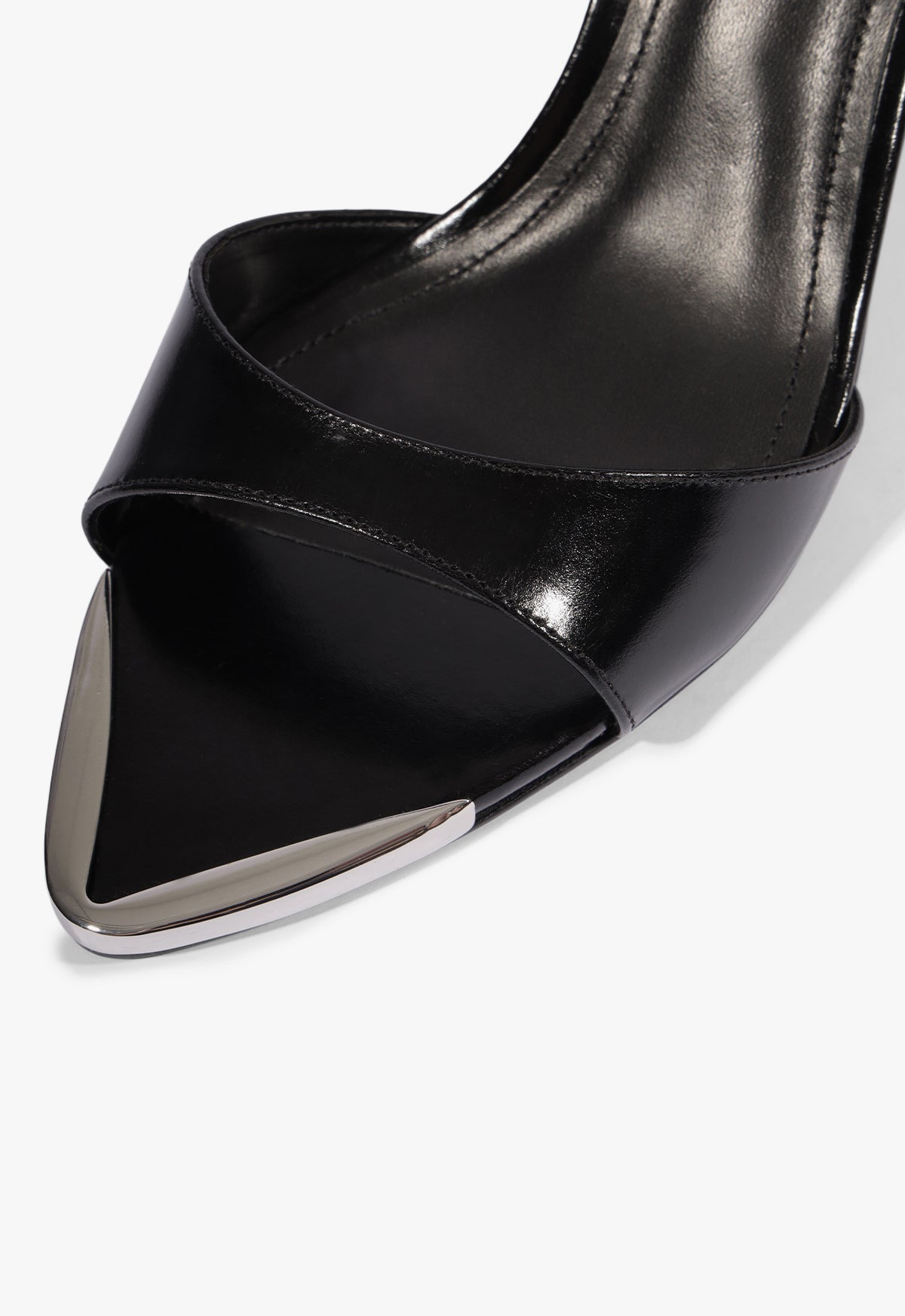 Elodie Chrome Sandal