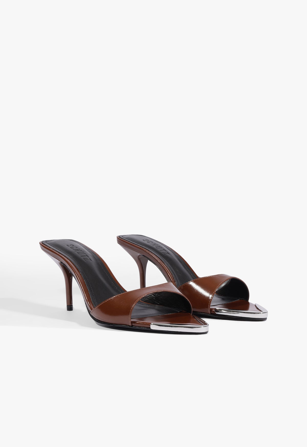 Elodie Chrome Sandal