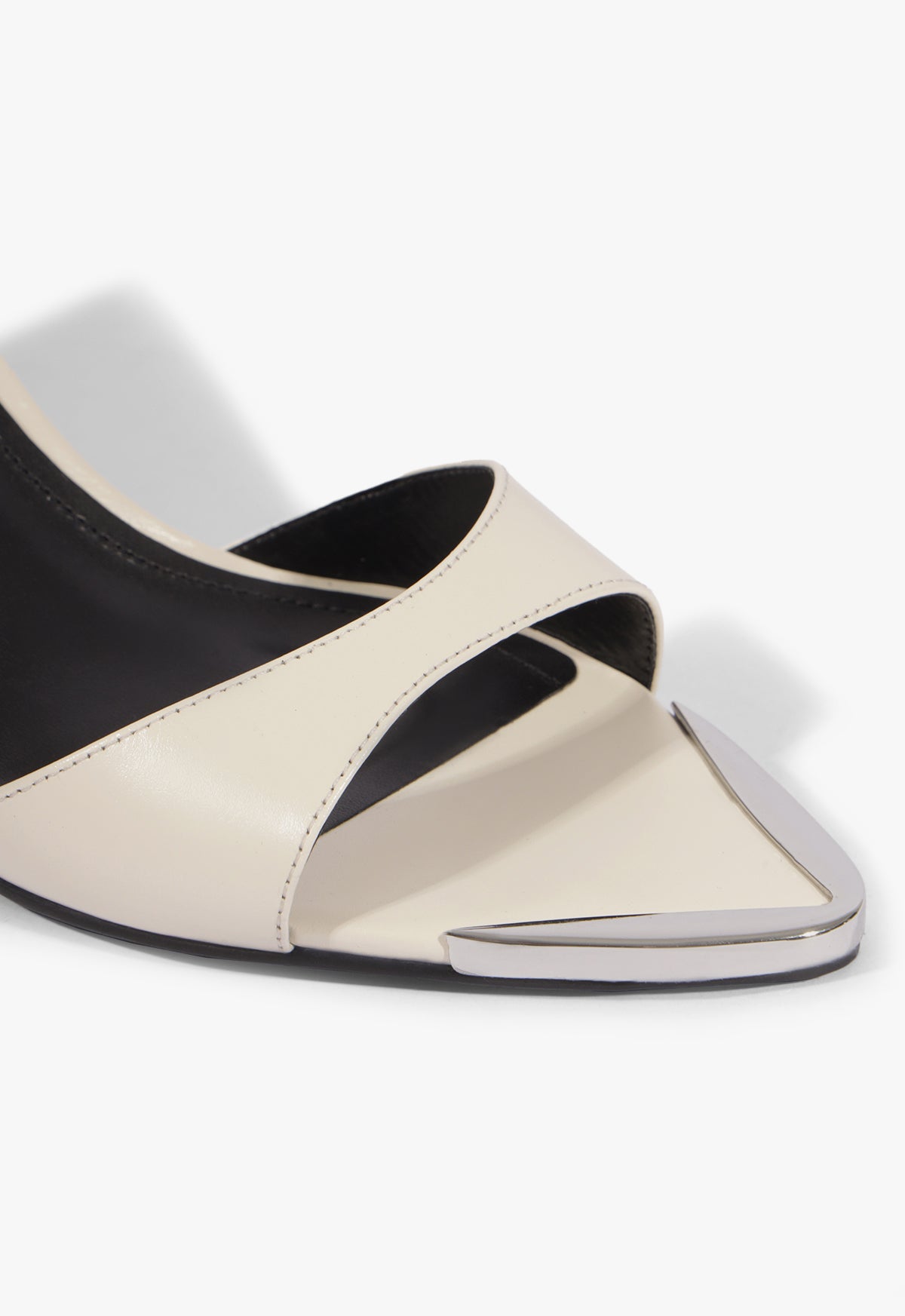 Elodie Chrome Sandal
