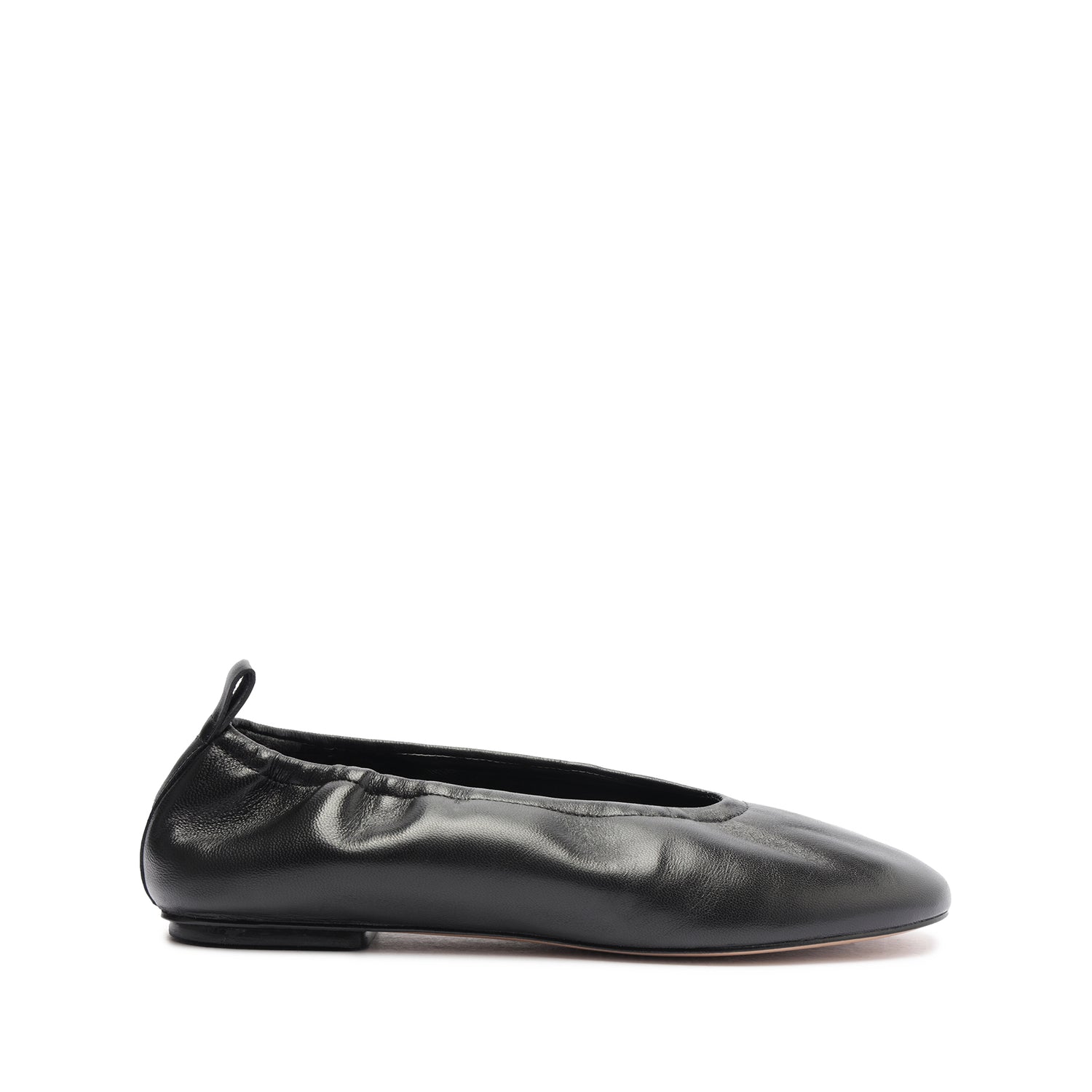 Eudora Leather Flat Flats NORDSTROM ANNIVERSARY 5 Black Leather - Schutz Shoes