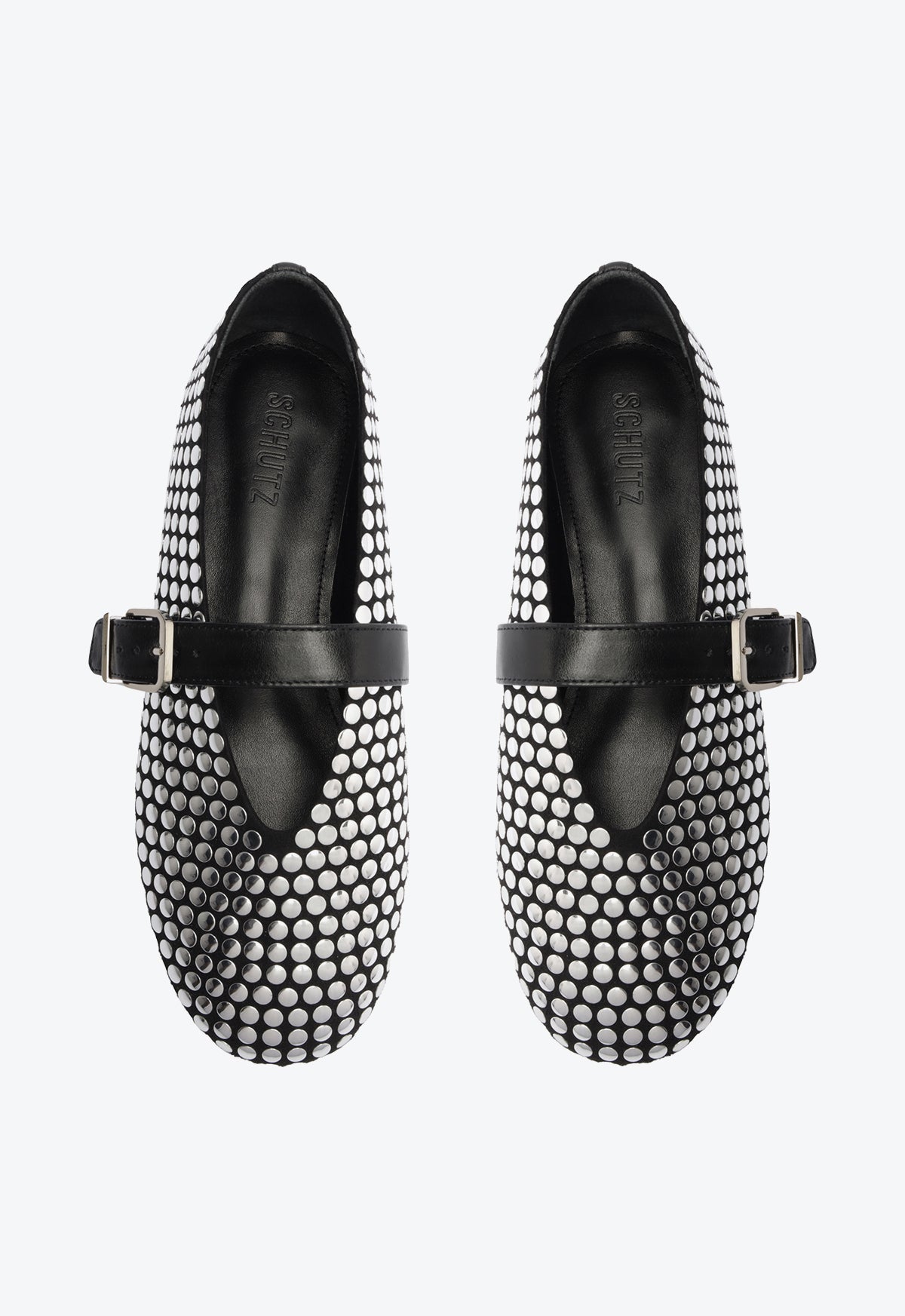 Eiza Studs Ballet Flat Flats Pre Fall 24    - Schutz Shoes