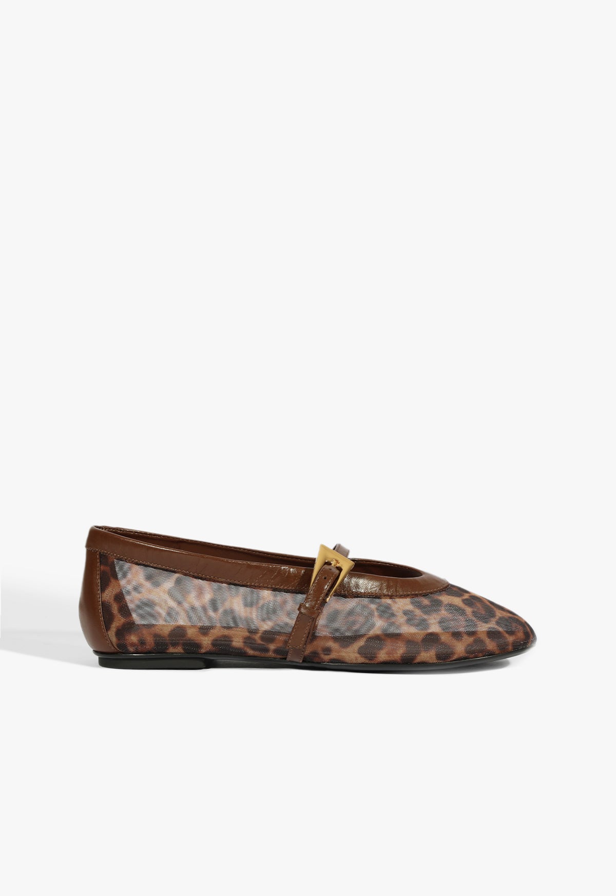 Sylvie Ballet Flat Flats Winter 24 5 Animal Print Deluxe Nappa - Schutz Shoes