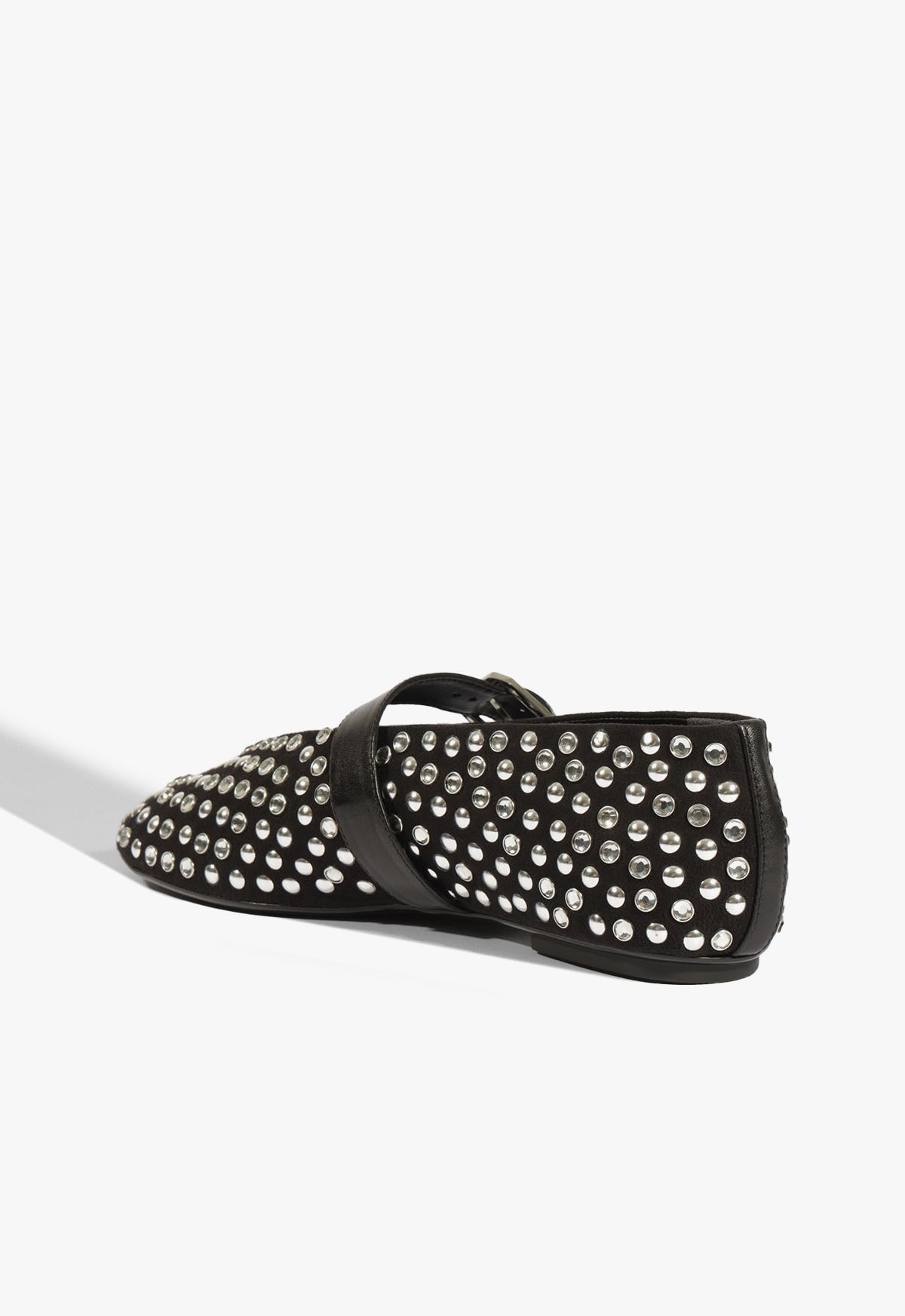 Vickie Studs Nubuck Flat - Schutz Shoes
