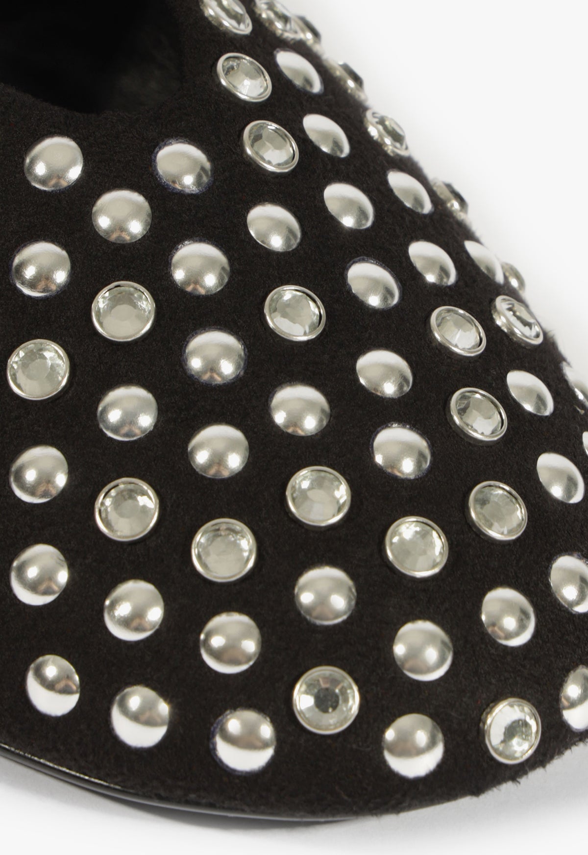 Vickie Studs Nubuck Flat - Schutz Shoes