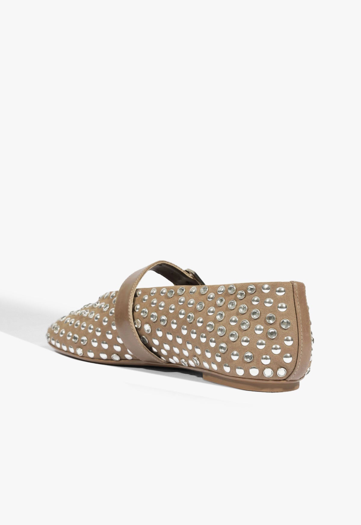 Vickie Studs Nubuck Flat - Schutz Shoes