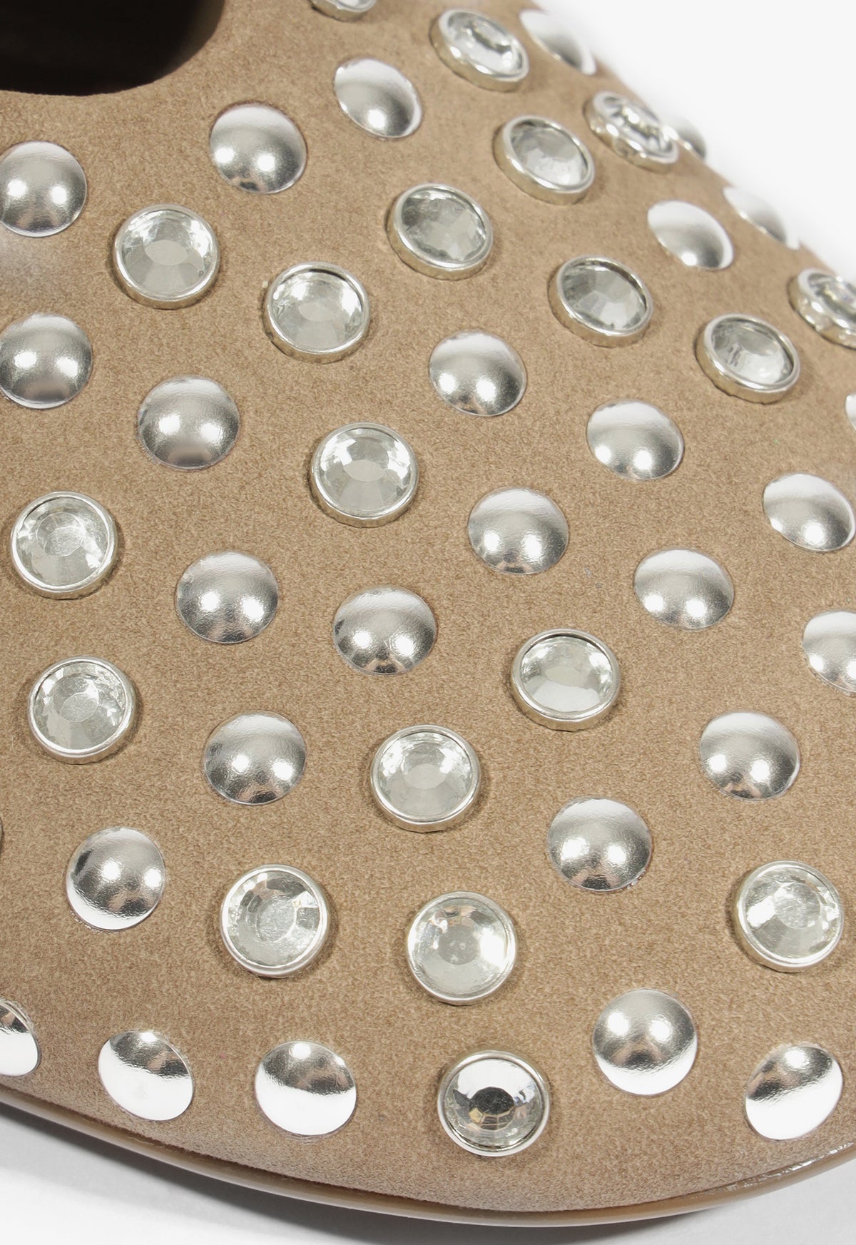 Vickie Studs Nubuck Flat - Schutz Shoes