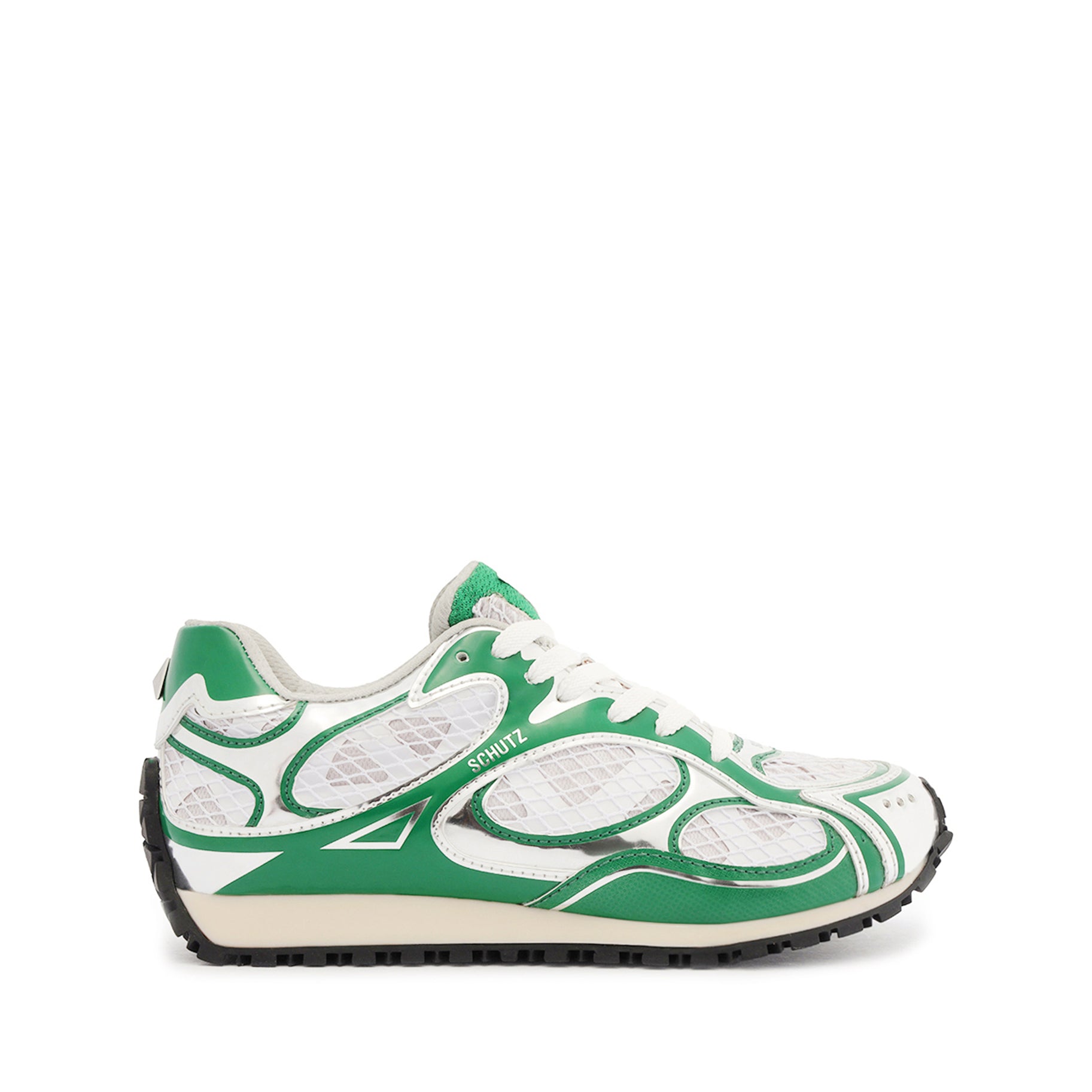 Wave Sneaker Spring 24 5 White Leather - Schutz Shoes