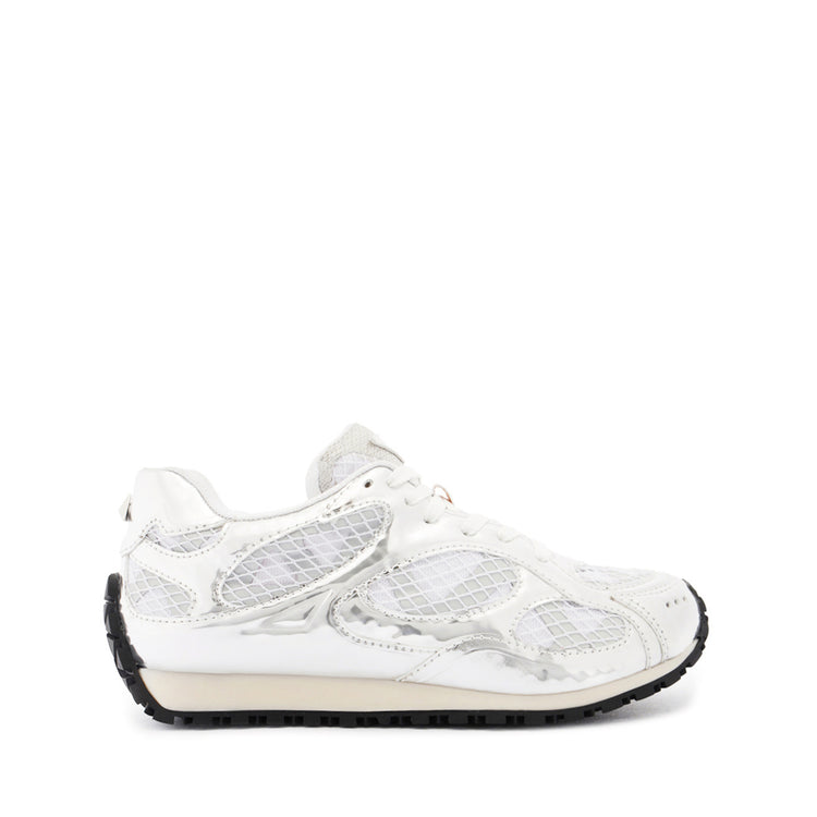 Wave Sneaker Sneakers Spring 24 5 Silver Leather - Schutz Shoes