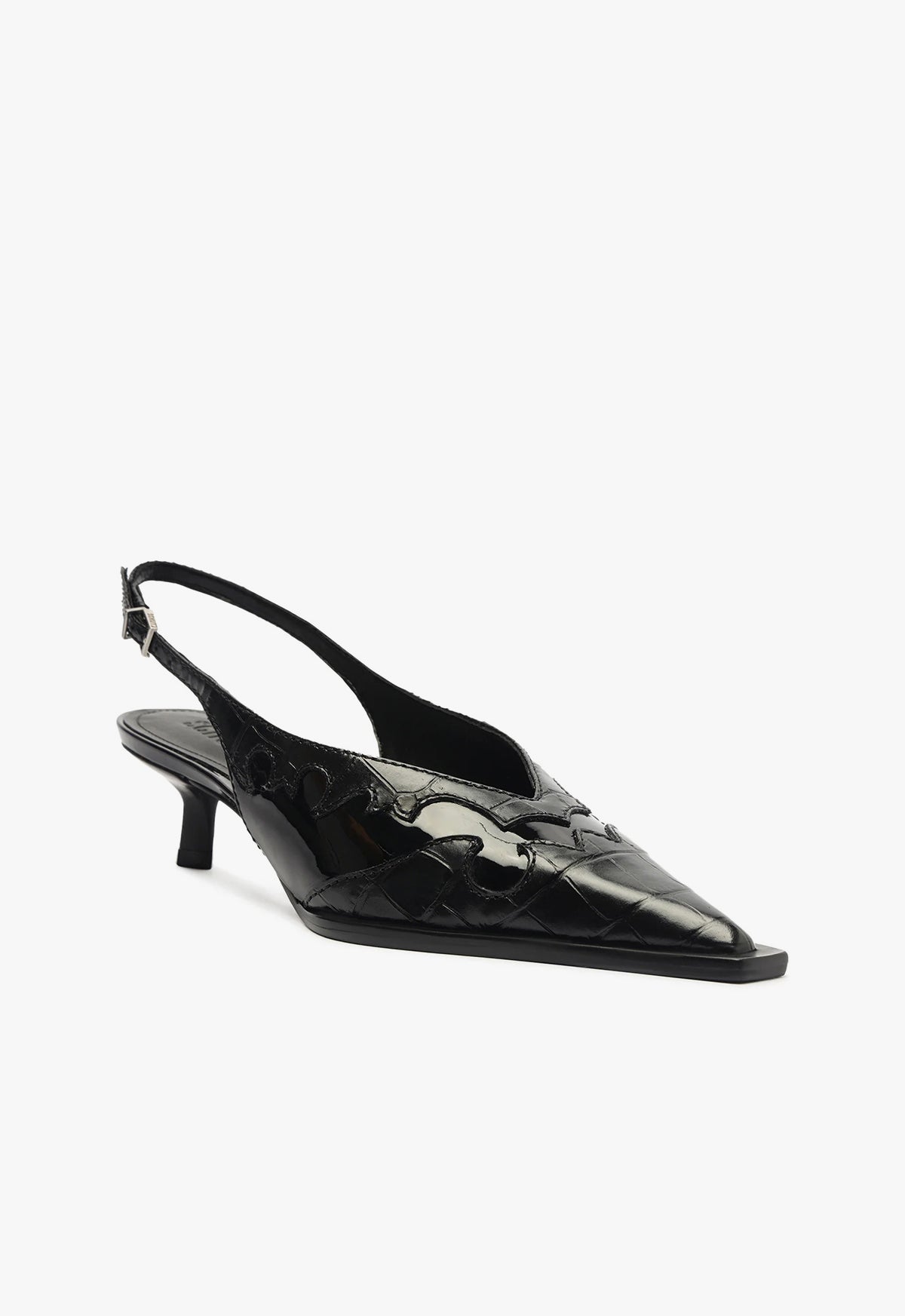 Daria Sling Patent Leather Pump Pumps Pre Fall 24    - Schutz Shoes