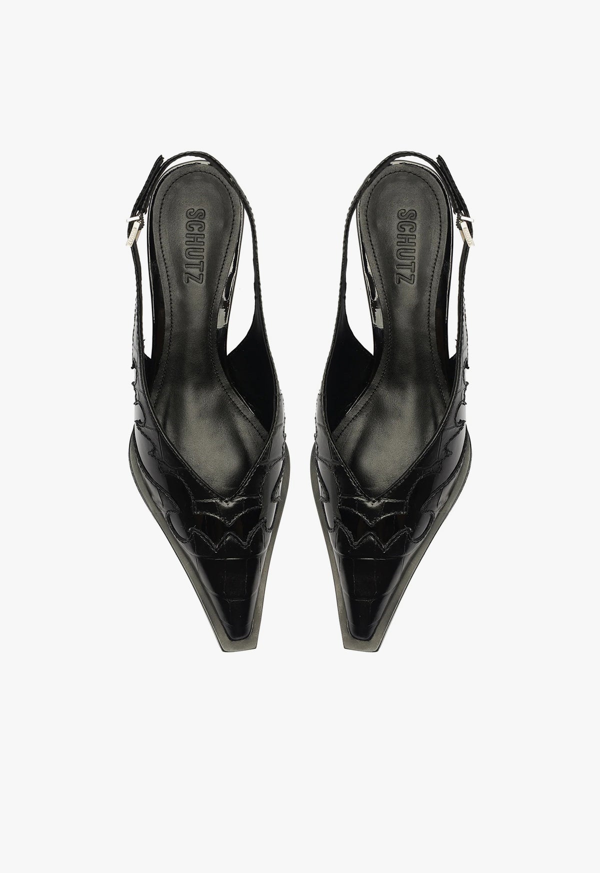 Daria Sling Patent Leather Pump Pre Fall 24 - Schutz Shoes