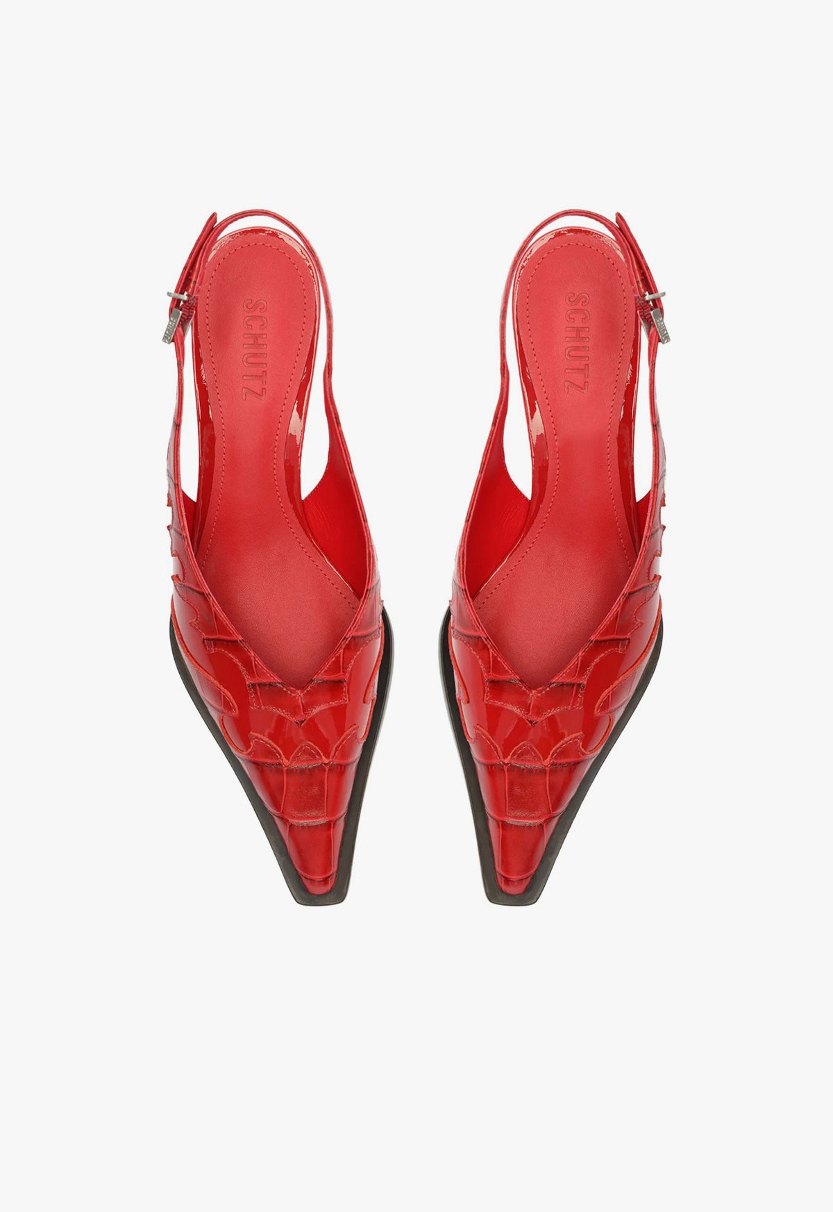 Daria Sling Patent Leather Pump Pumps Pre Fall 24    - Schutz Shoes