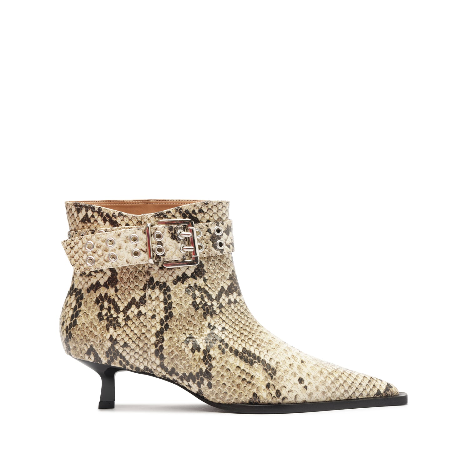 Jess Bootie Booties Fall 24 5 Animal Print Leather - Schutz Shoes