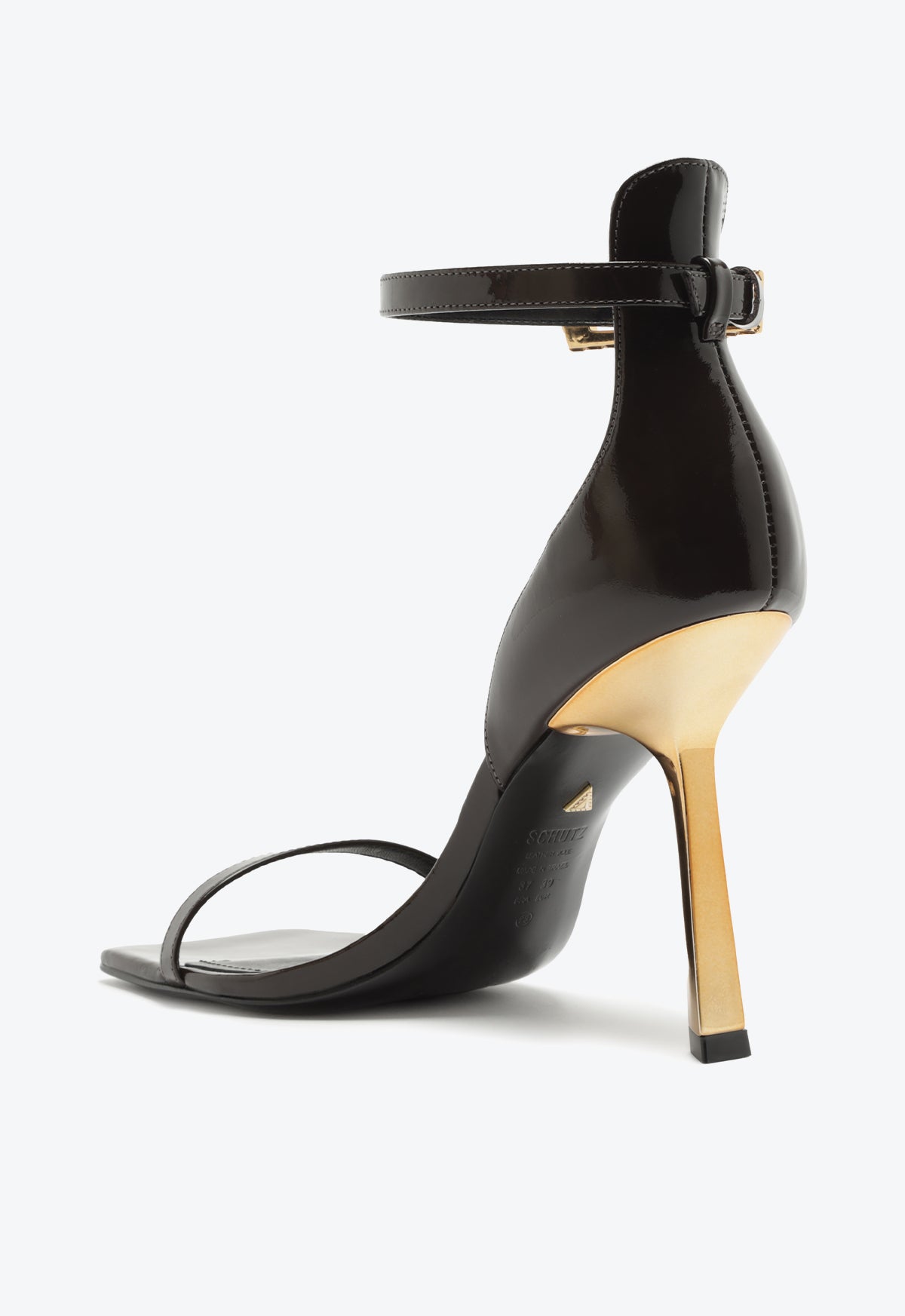 Ciara Patent Leather Sandal Sandals Pre Fall 24    - Schutz Shoes