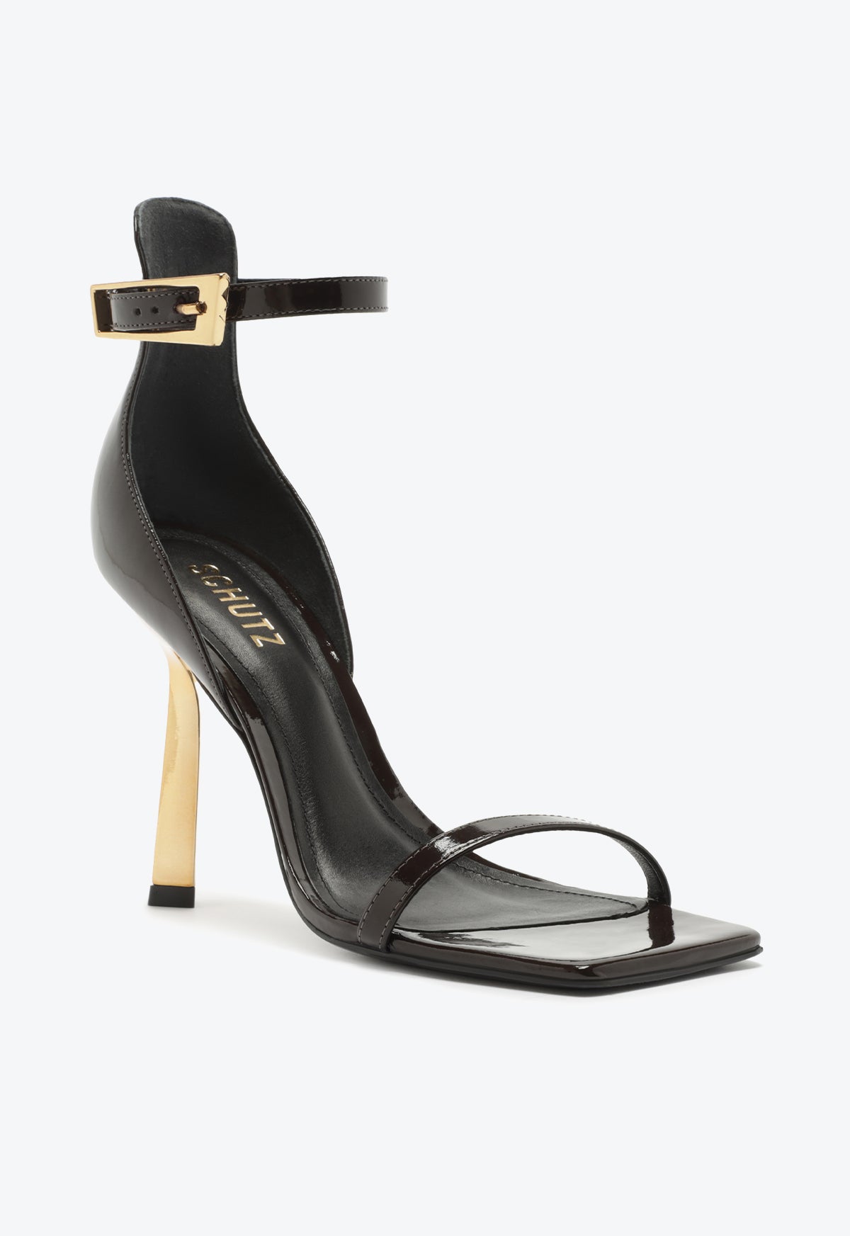 Ciara Patent Leather Sandal Sandals Pre Fall 24    - Schutz Shoes