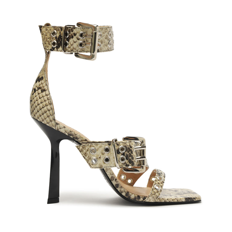 Jess Sandal Sandals Fall 24 5 Animal Print Leather - Schutz Shoes