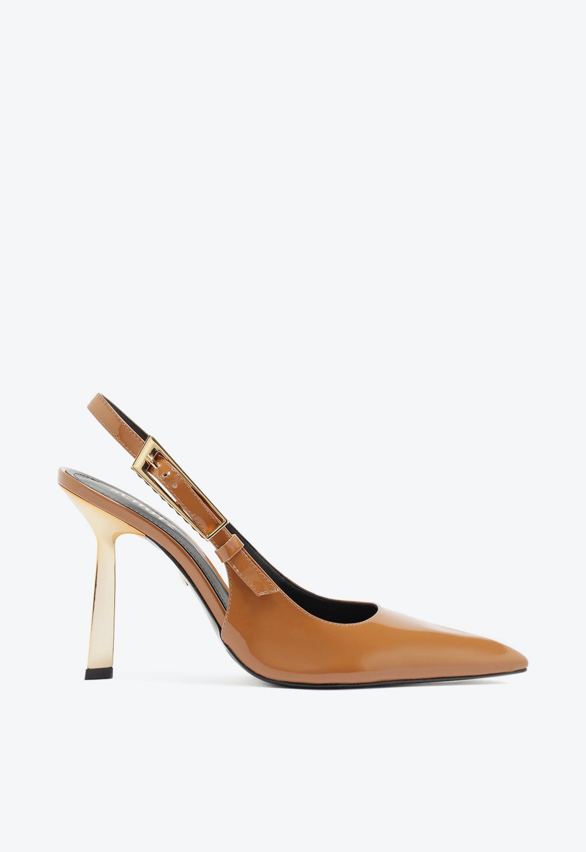 Ciara Patent Leather Pump Pumps Pre Fall 24 5 Honey Peach Patent Leather - Schutz Shoes