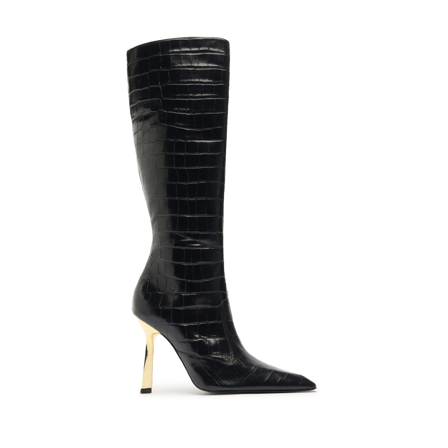 Ciara Boot Boots Fall 24 5 Black Leather - Schutz Shoes