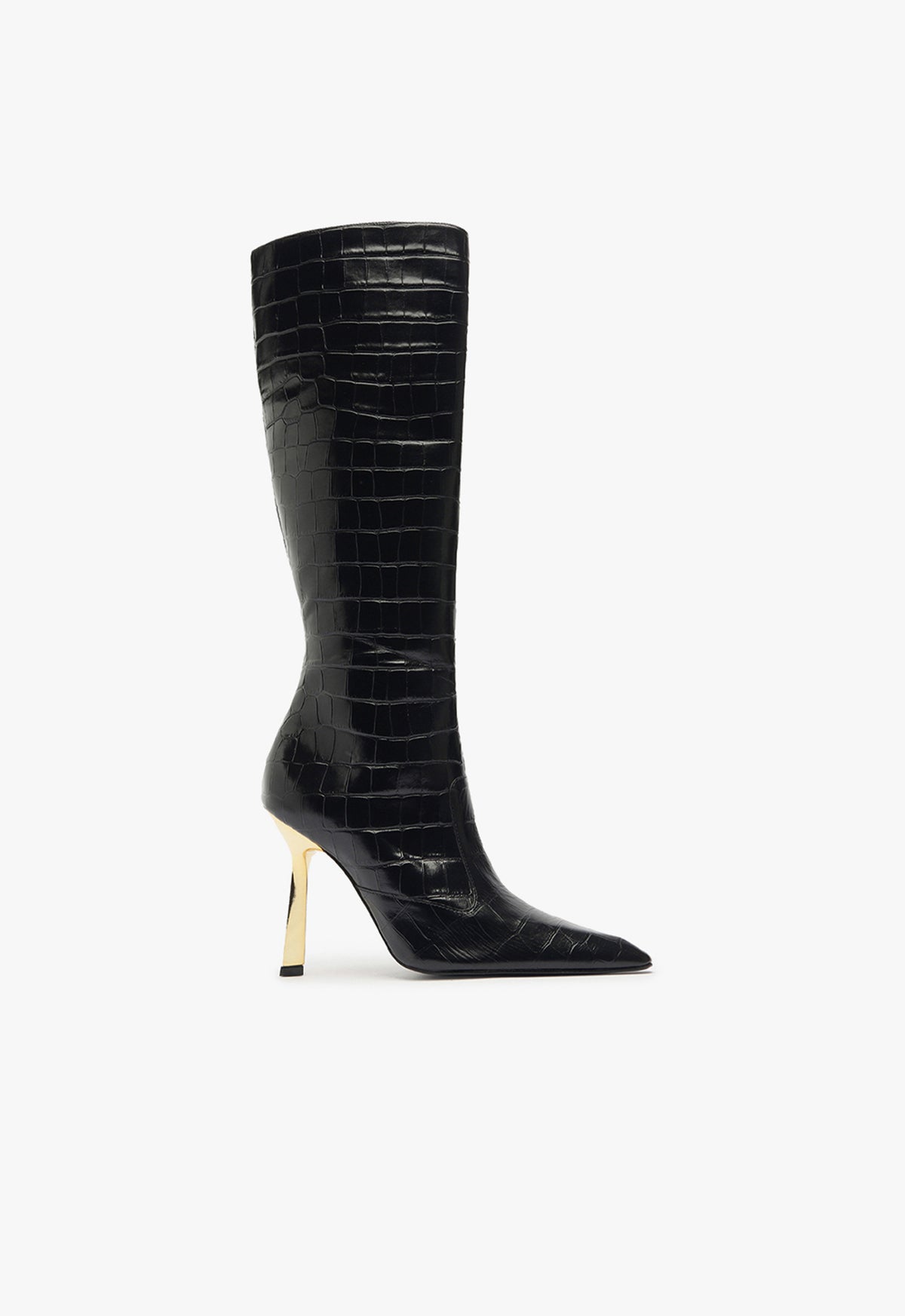 Ciara Boot Fall 24 5 Black Leather - Schutz Shoes