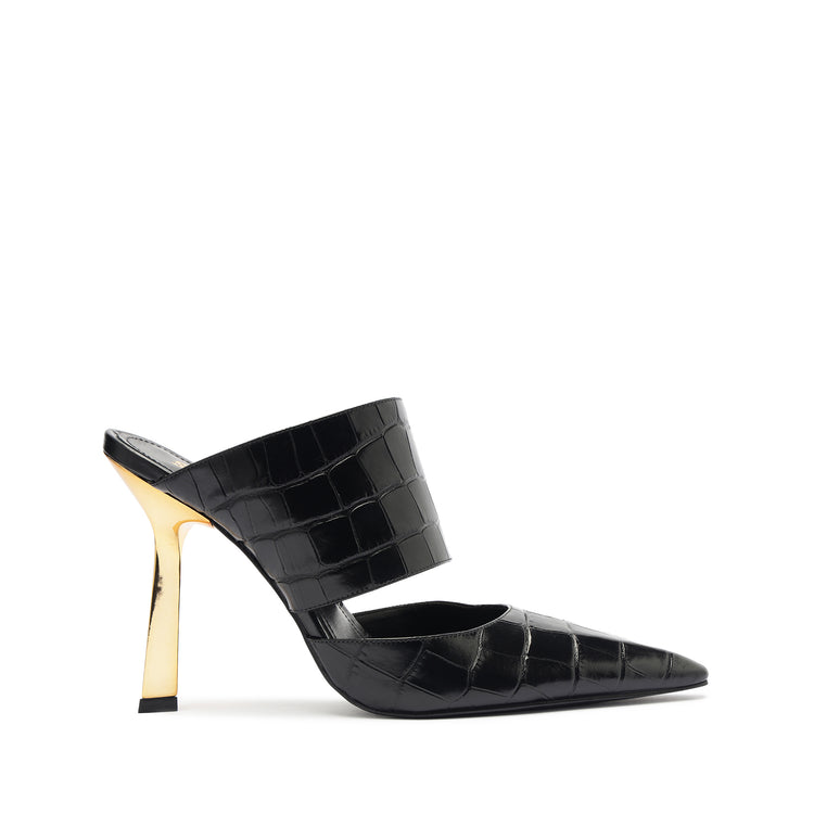 Ciara Pump Pumps Fall 24 5 Black Leather - Schutz Shoes