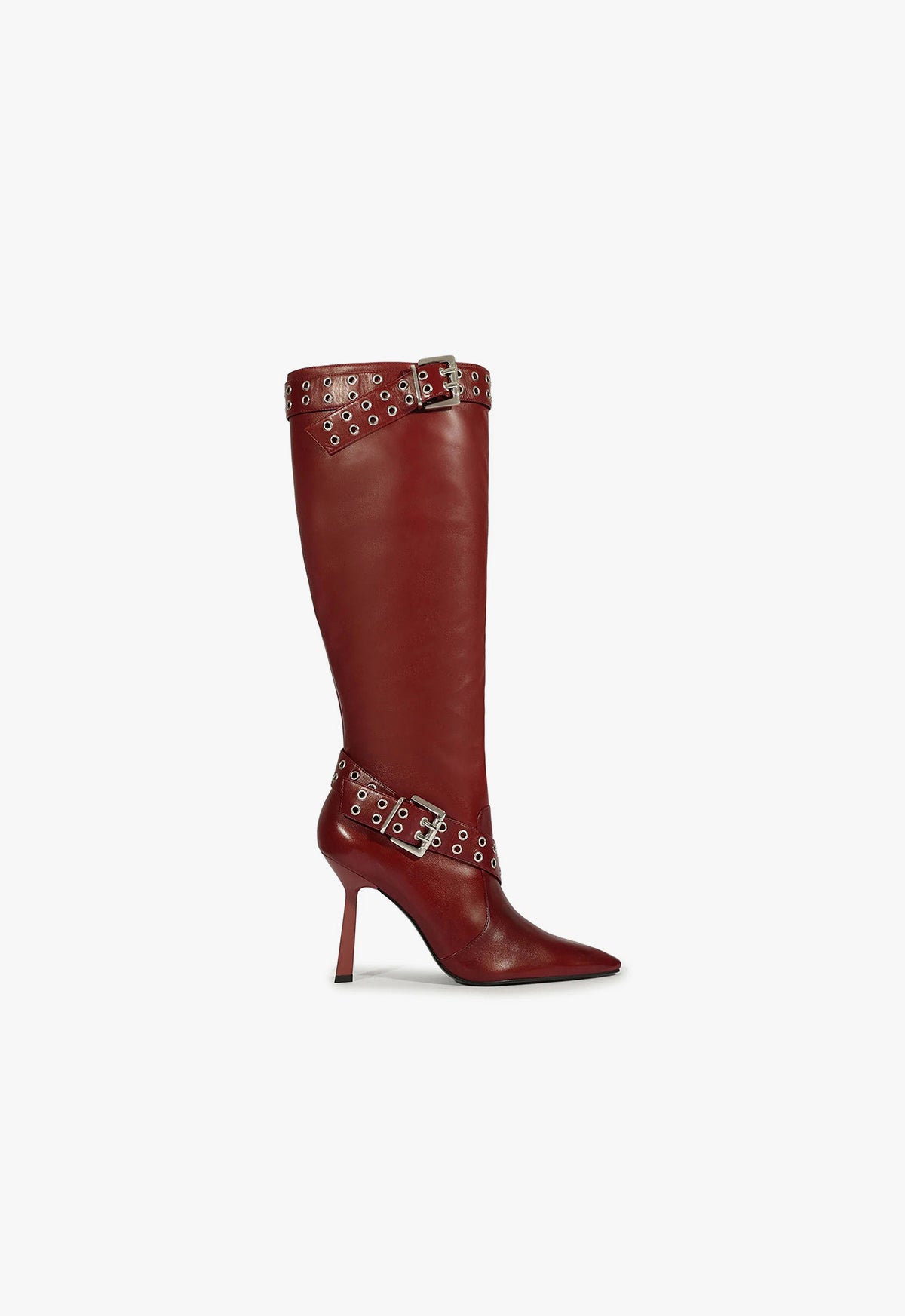 Jess Boot Boots Fall 24 5 Red Leather - Schutz Shoes