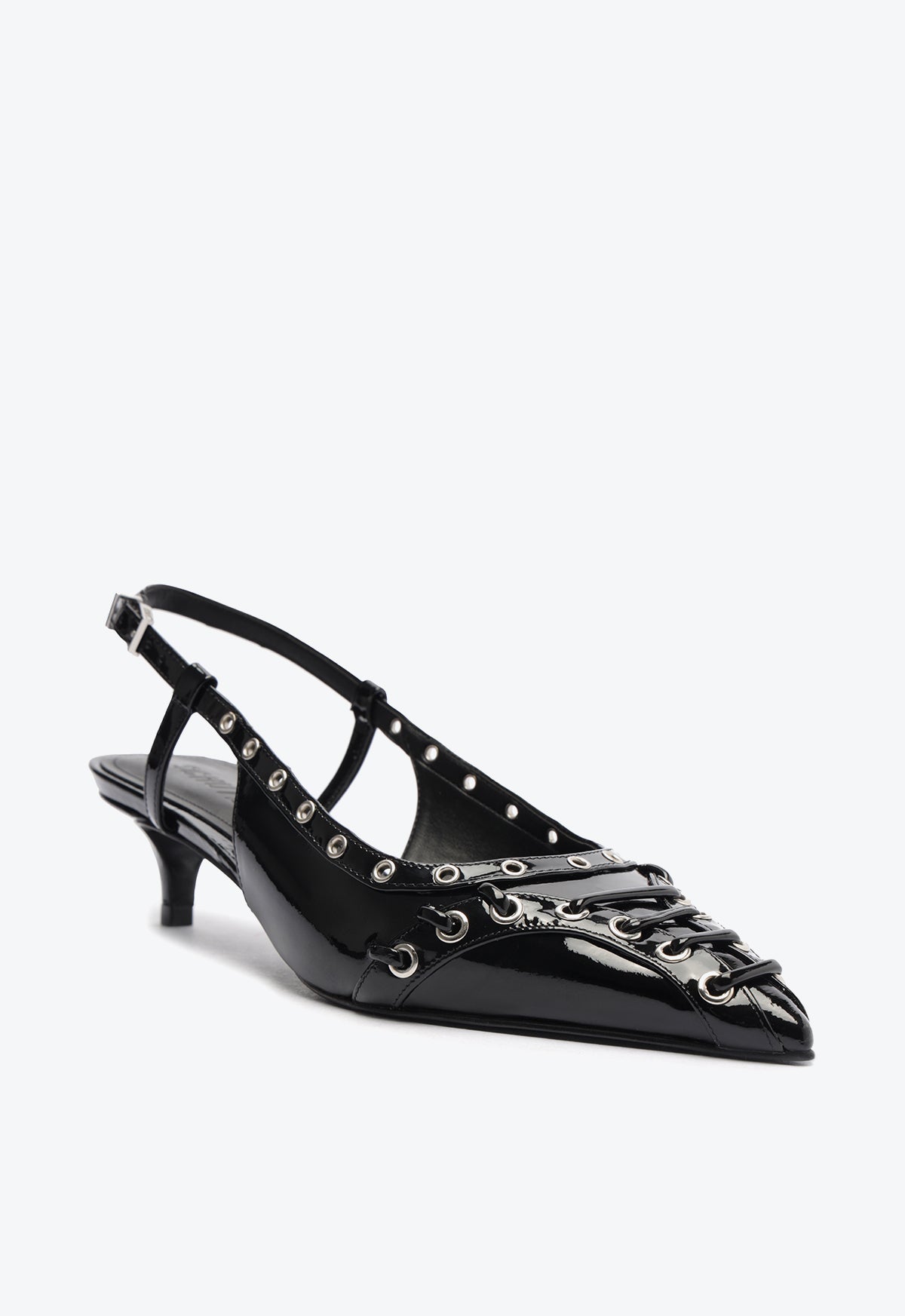 Ruth Mid Patent Leather Pump Pumps Pre Fall 24    - Schutz Shoes