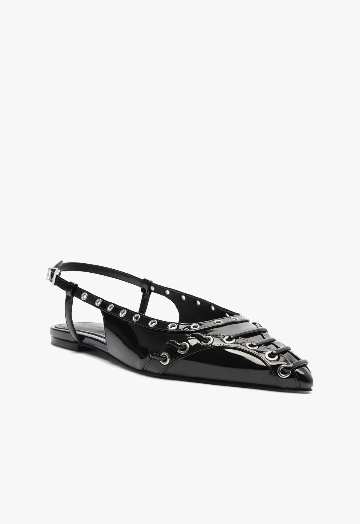 Ruth Patent Leather Flat Flats Pre Fall 24    - Schutz Shoes