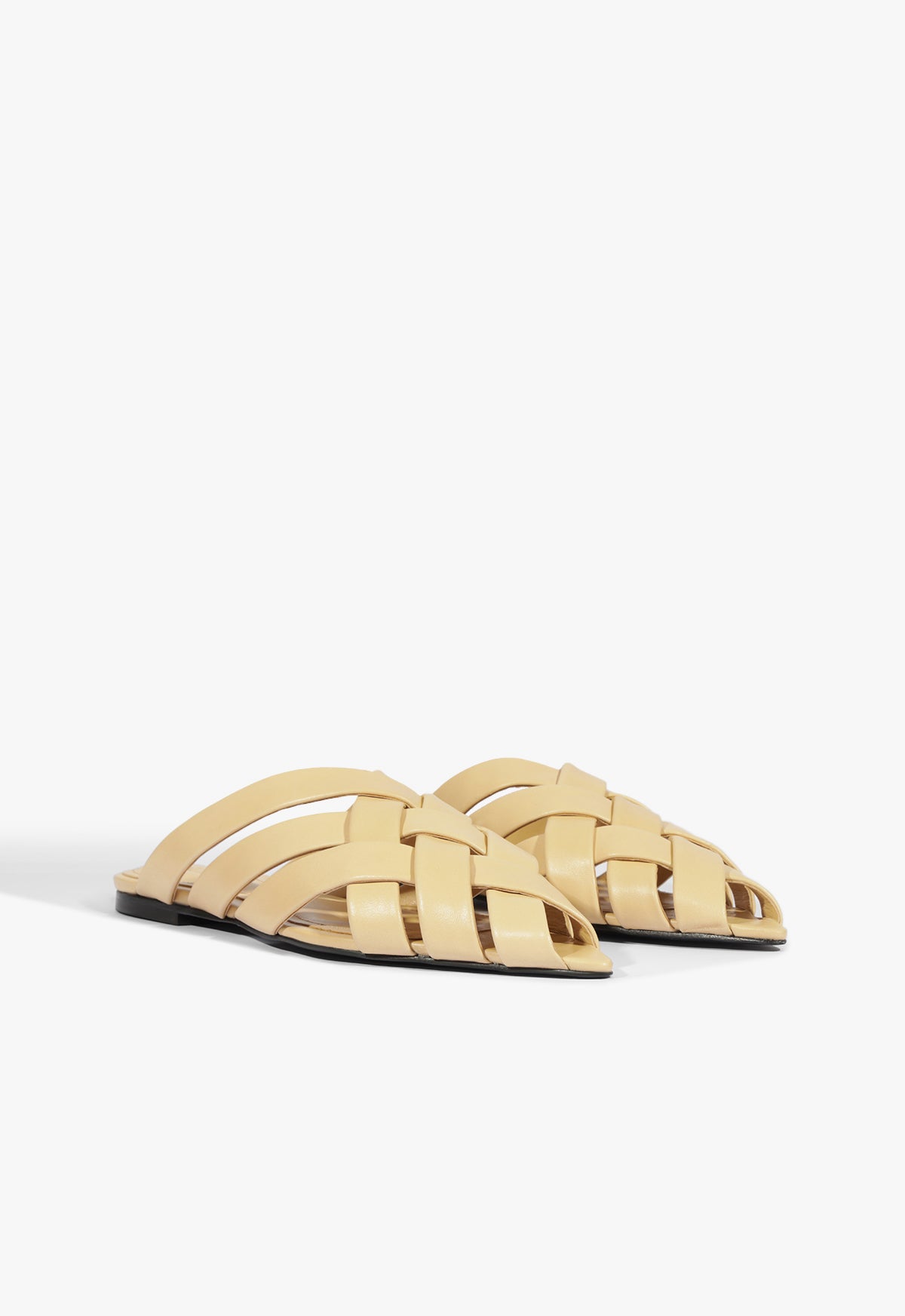 Pietra Leather Flat - Schutz Shoes