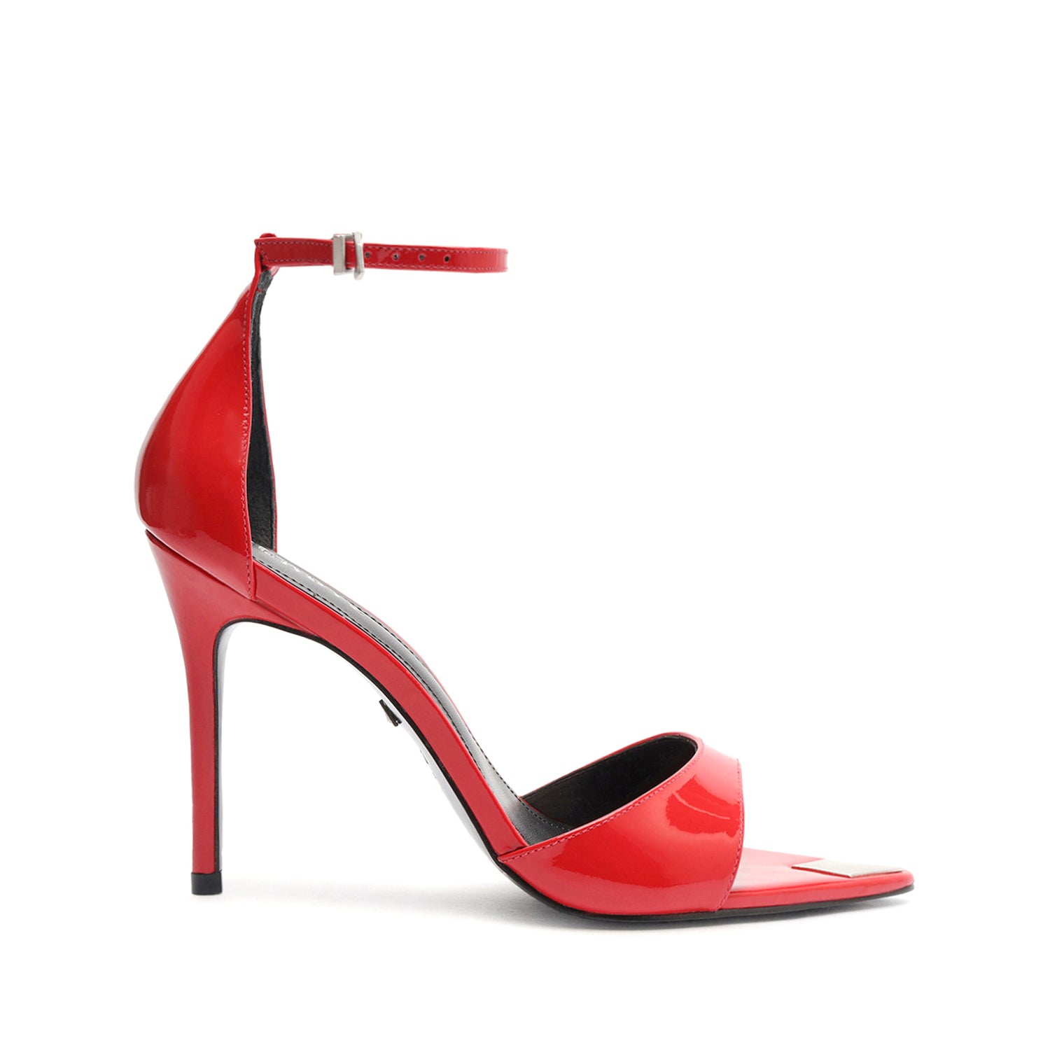 Pamela Patent Leather Sandal Sandals Pre Fall 24 5 Red Patent Leather - Schutz Shoes