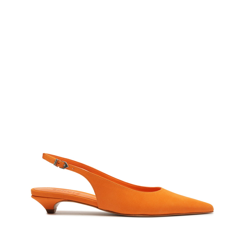 Evan Pump Pumps Fall 24 5 Orange Suede - Schutz Shoes