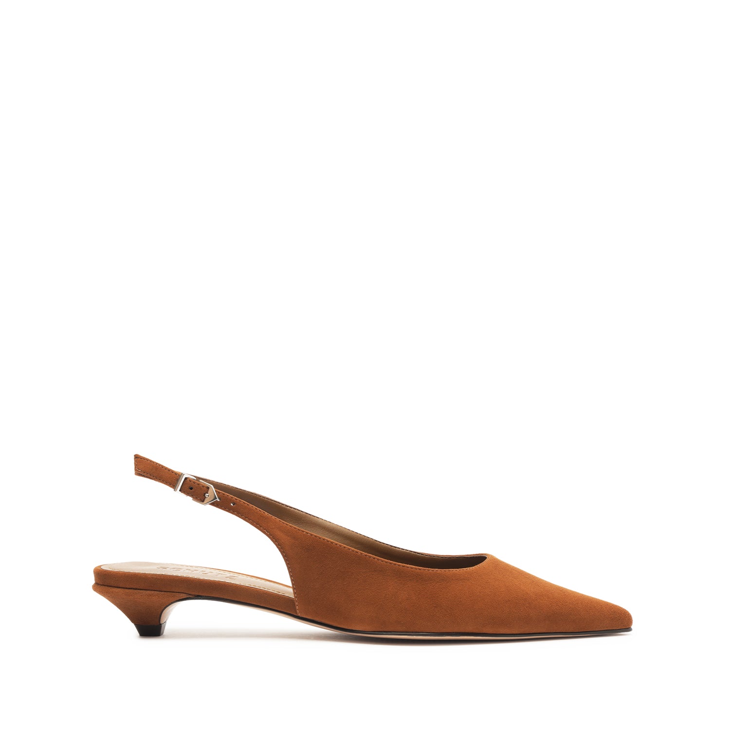 Evan Pump Pumps Fall 24 5 Dark Caramel Suede - Schutz Shoes