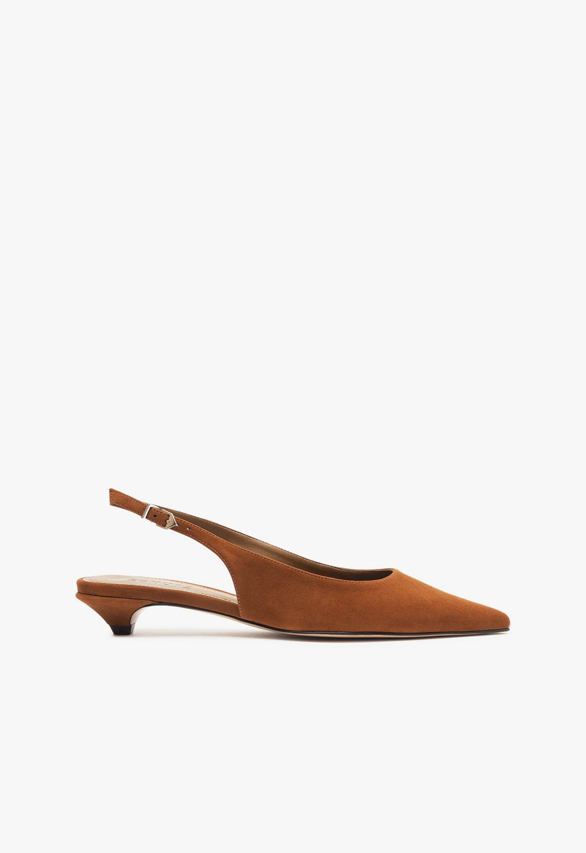 Evan Pump Pumps Fall 24 5 Dark Caramel Suede - Schutz Shoes