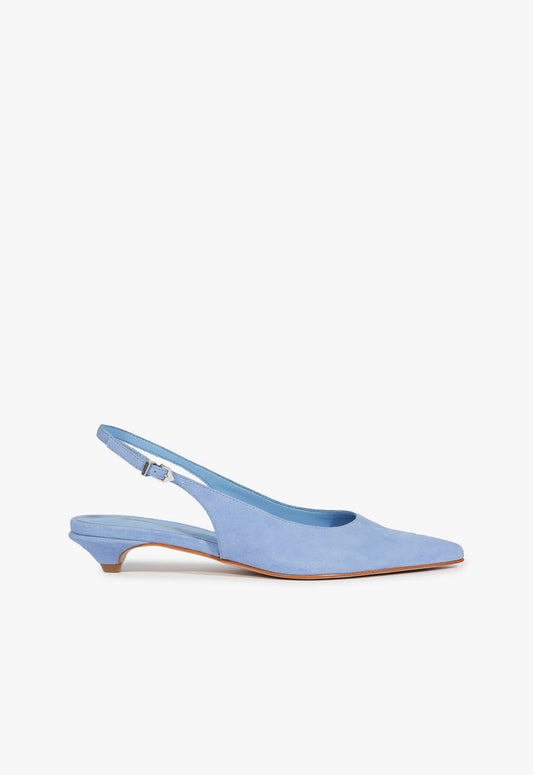 Evan Pump Pumps Fall 24 5 Blue Suede - Schutz Shoes