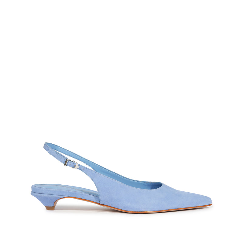 Evan Pump Pumps Fall 24 5 Blue Suede - Schutz Shoes