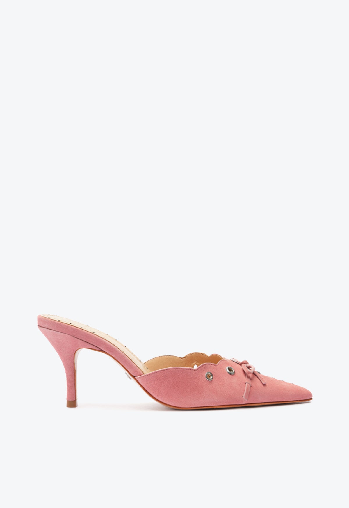 Hilly Suede Pump Pre Fall 24 5 Pink Suede - Schutz Shoes