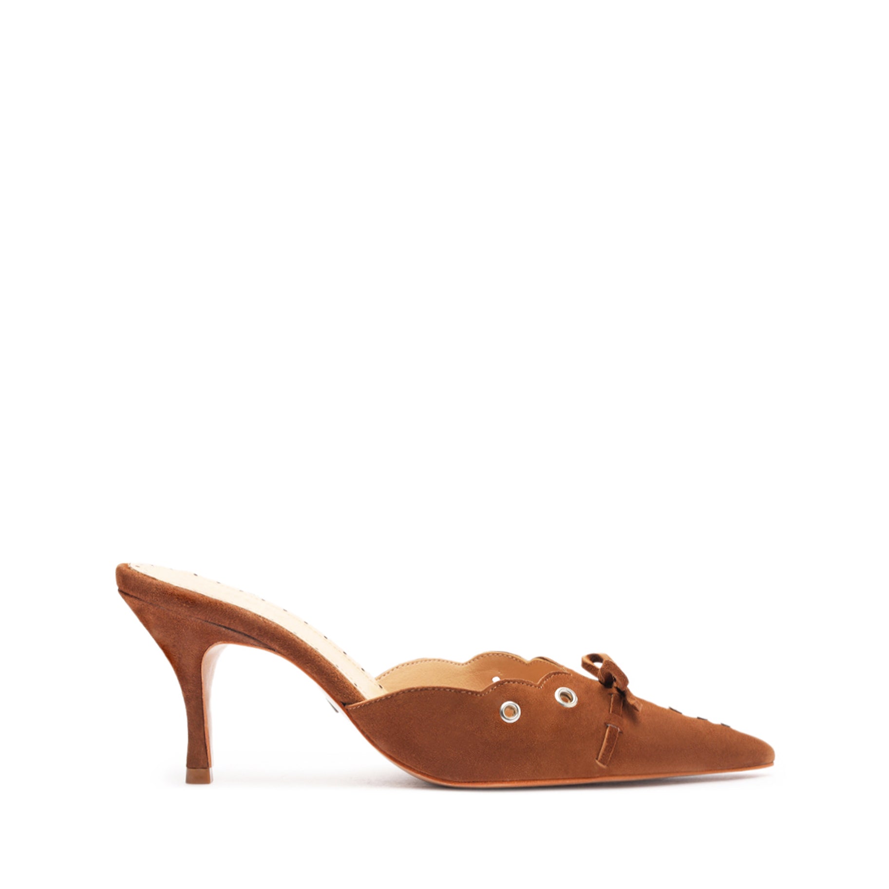 Hilly Suede Pump Pumps Pre Fall 24 5 Caramel Suede - Schutz Shoes