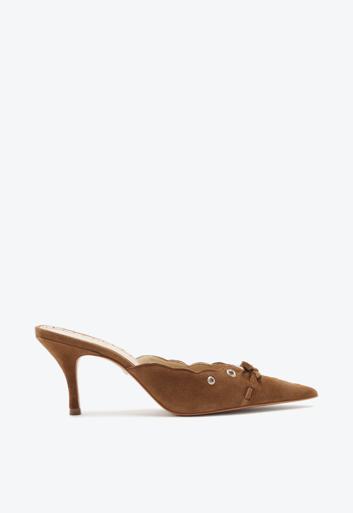 Hilly Suede Pump Pumps Pre Fall 24 5 Caramel Suede - Schutz Shoes