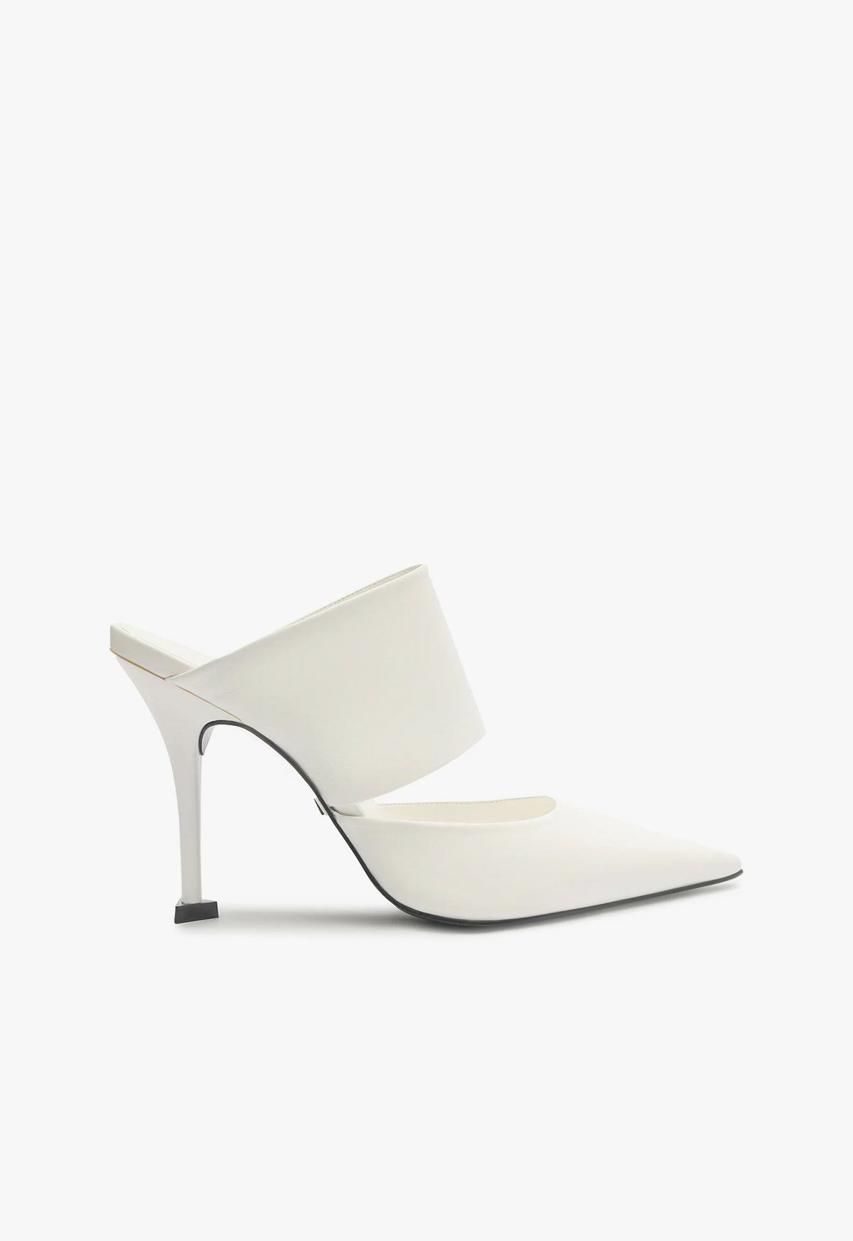 Quereda Leather Pump Pumps Pre Fall 24 5 White Nappa Leather - Schutz Shoes