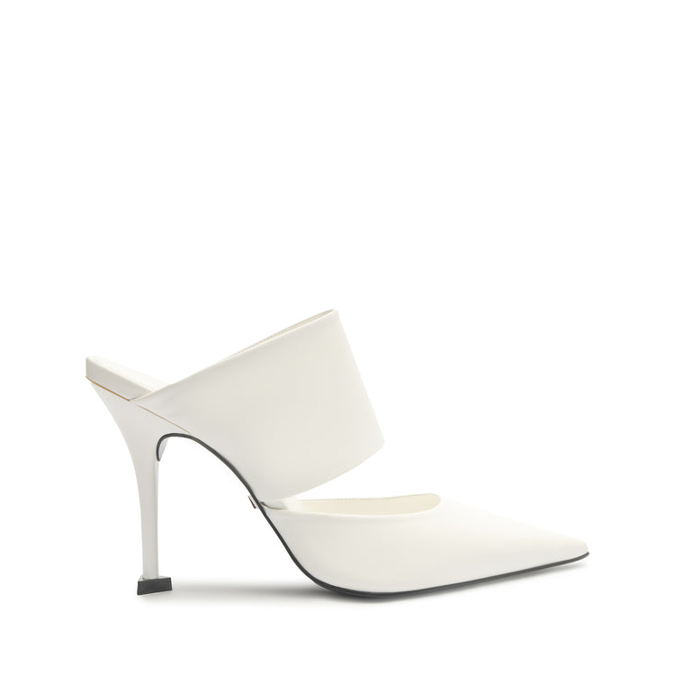 Quereda Leather Pump Pumps Pre Fall 24 5 White Nappa Leather - Schutz Shoes