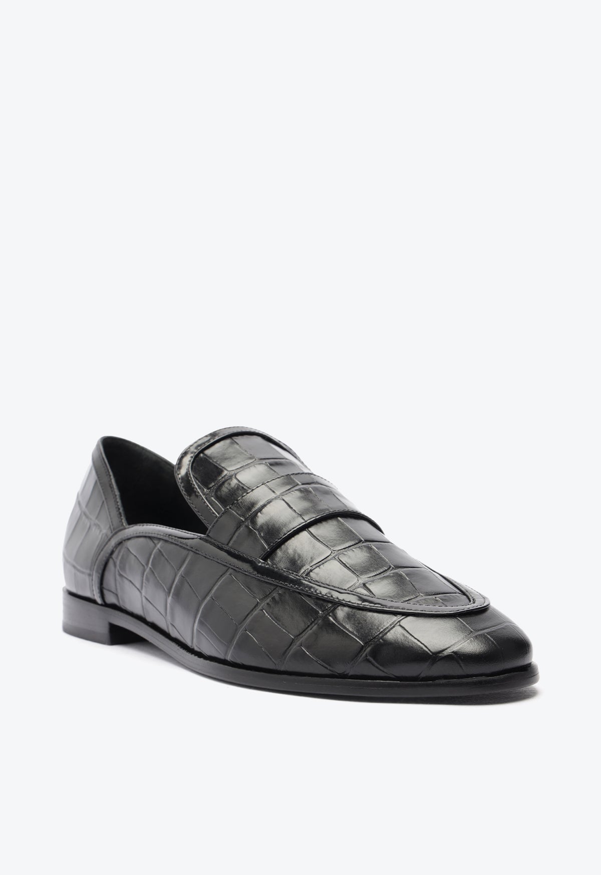 Maurice Croco Embossed Flat Flats Pre Fall 24    - Schutz Shoes