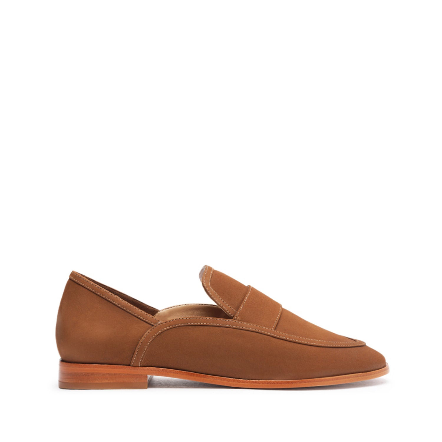 Maurice Nubuck Flat Flats NORDSTROM ANNIVERSARY 5 Caramel Nubuck - Schutz Shoes