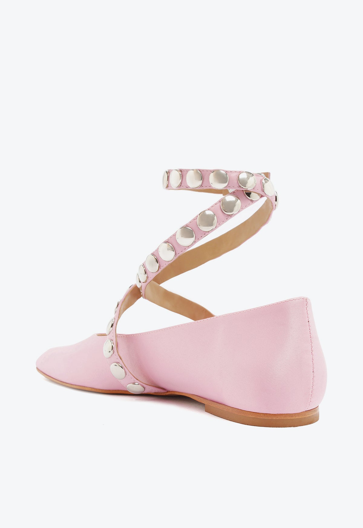 Jaycie Satin Flat Flats Spring 24 - Schutz Shoes