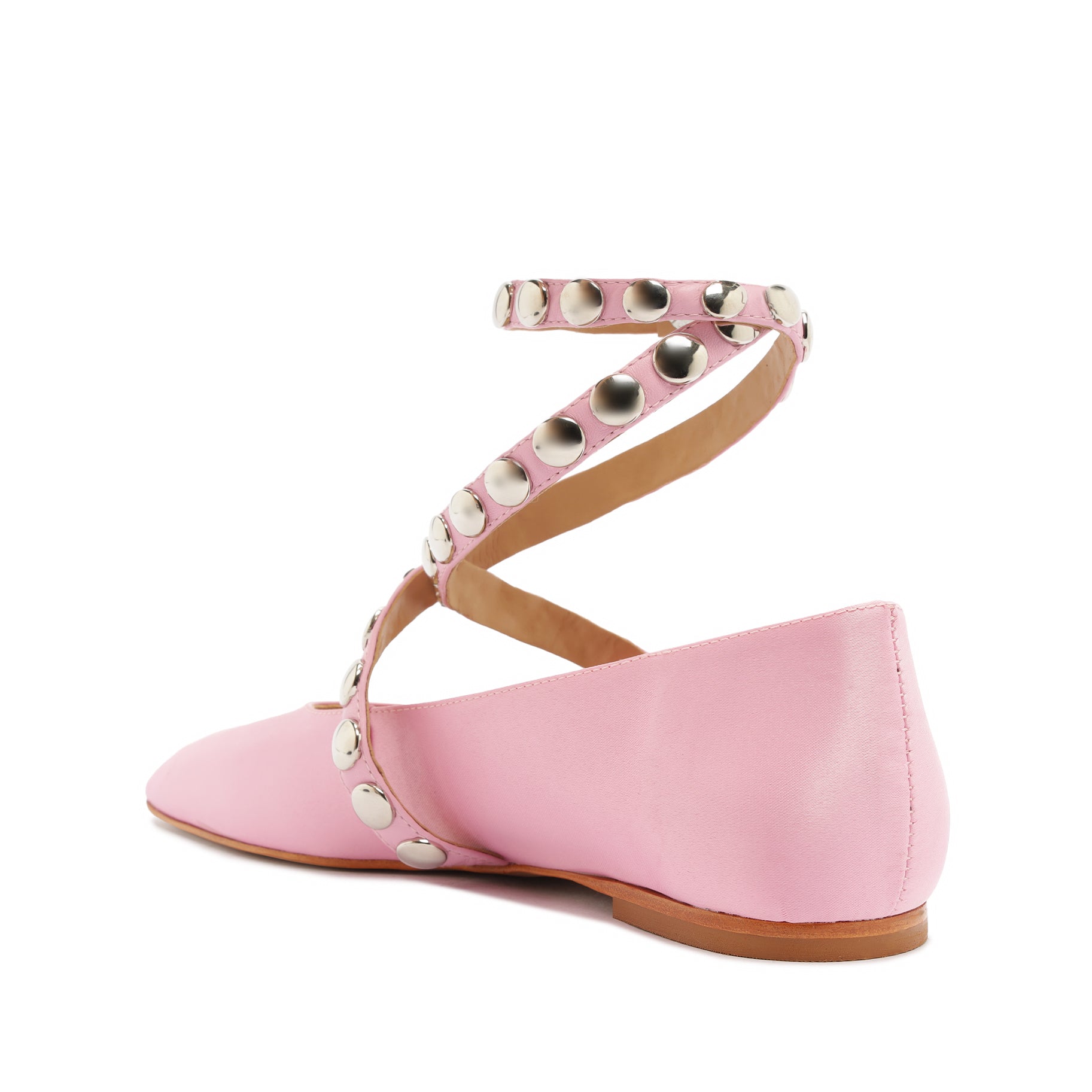 Jaycie Satin Flat Flats Spring 24    - Schutz Shoes